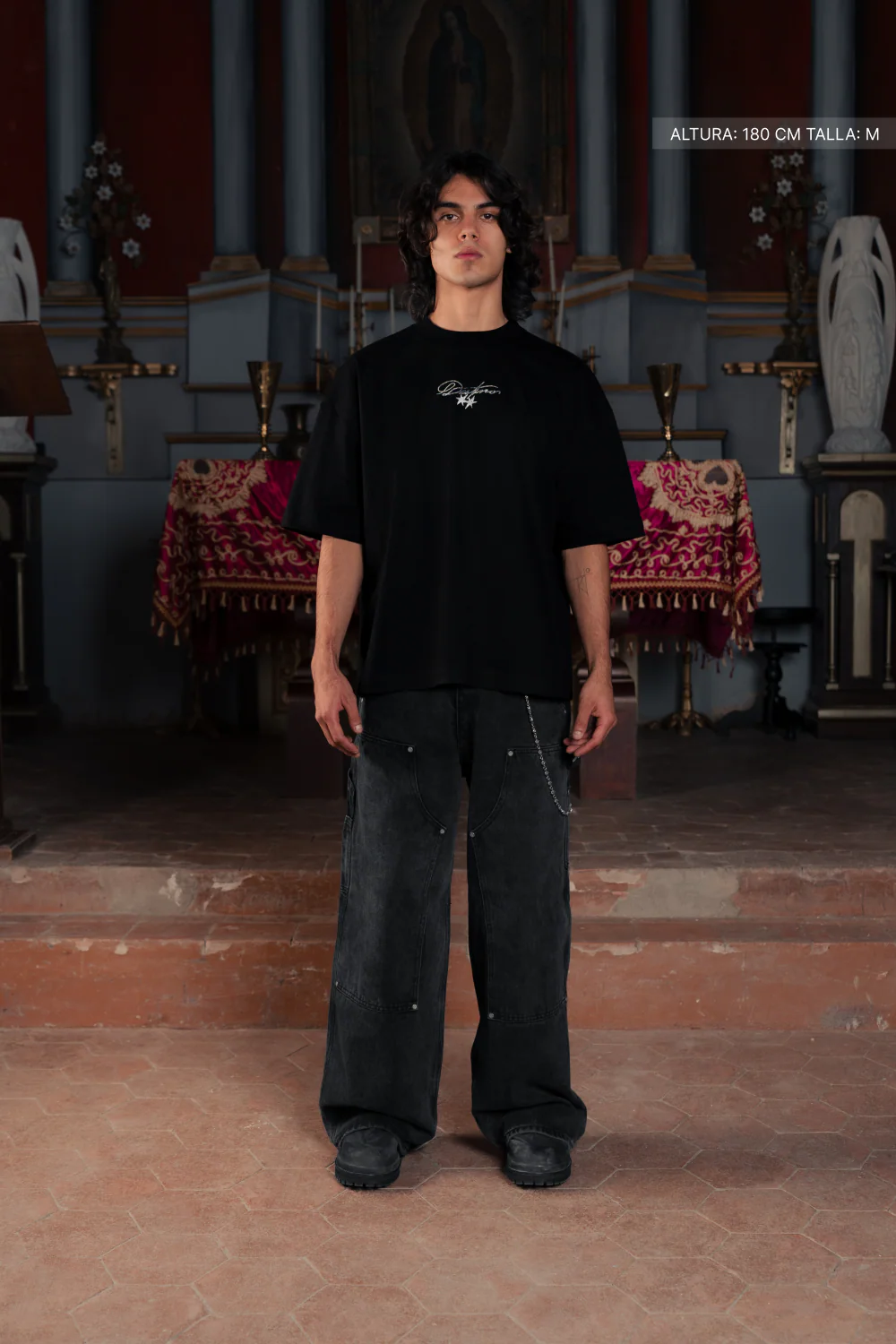 Not All Angels Tee Black - Image 4
