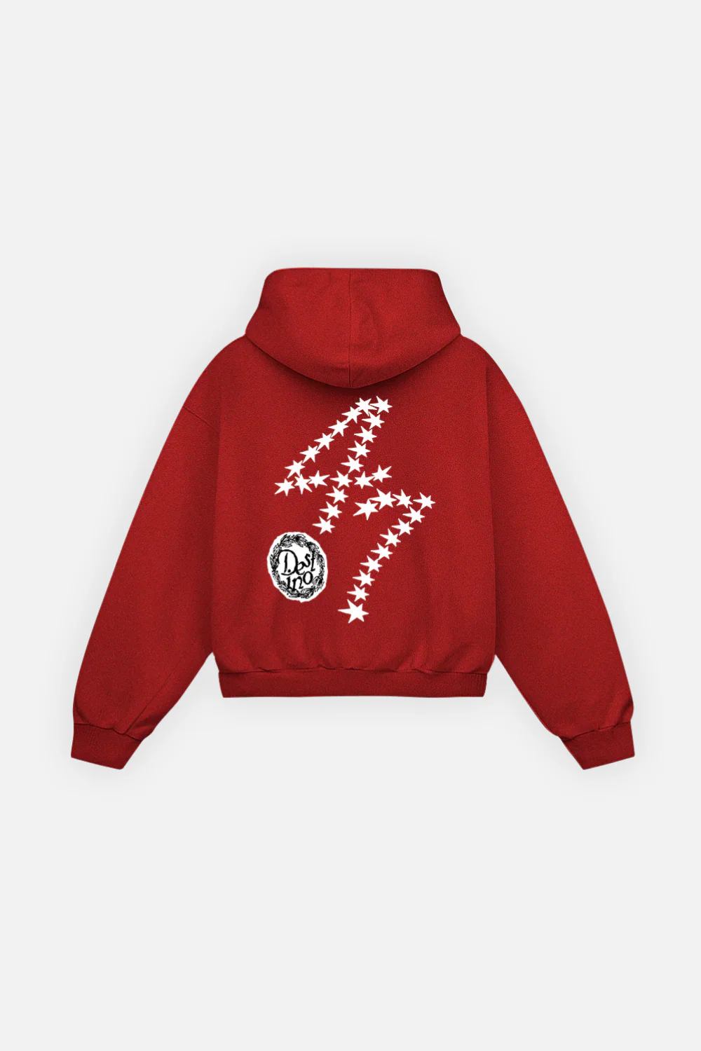 47 Hoodie Cherry Red - Image 3