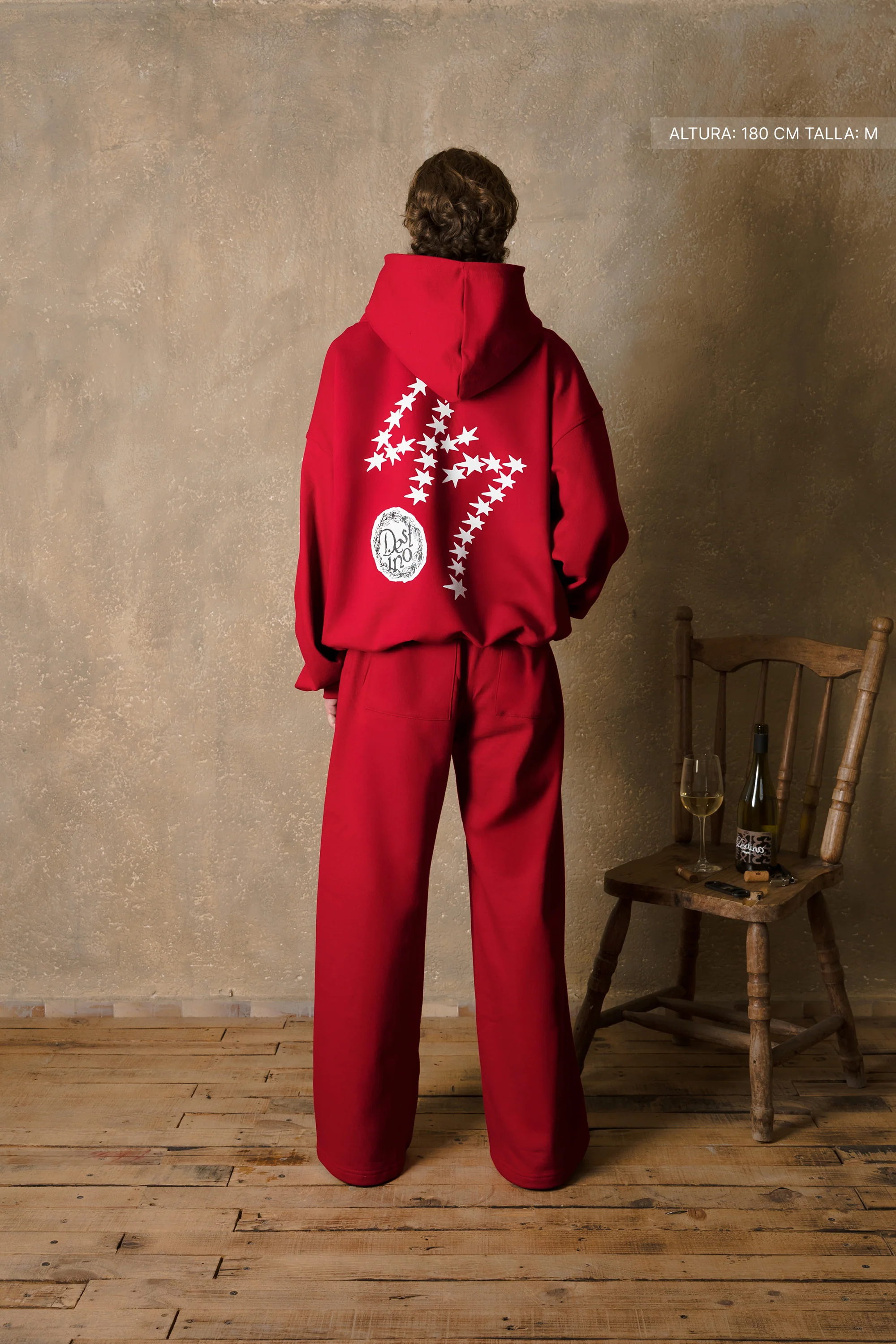 47 Hoodie Cherry Red - Image 7
