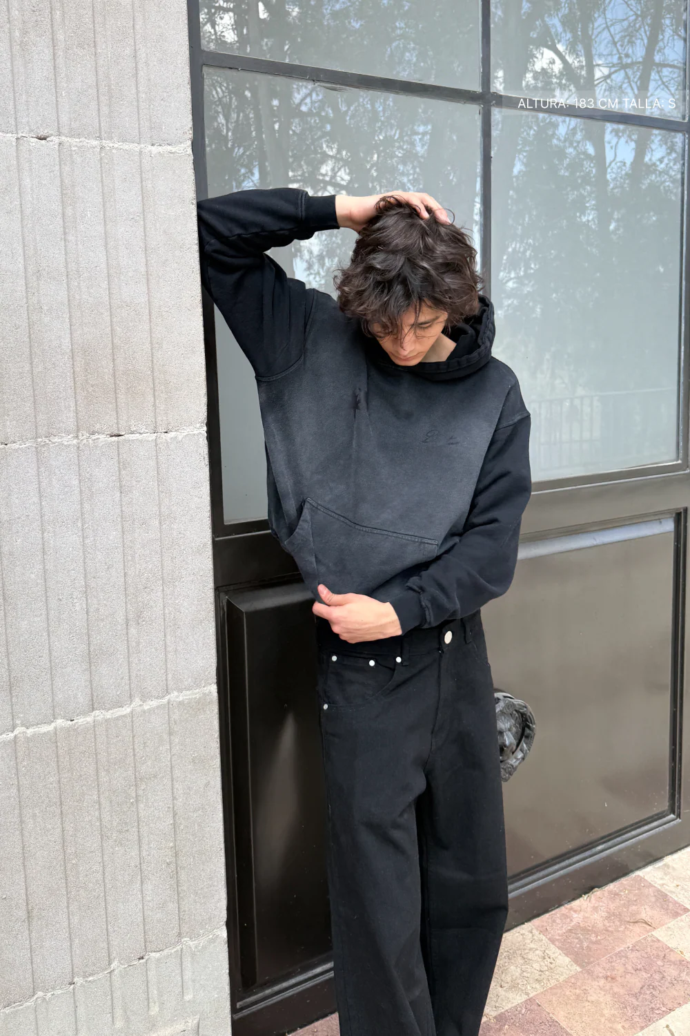 All My Fears Hoodie Faded Black - Image 6