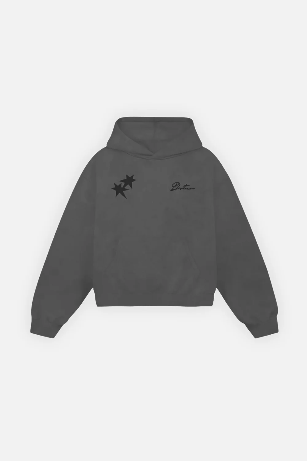 All My Fears Hoodie Washed Grey - Image 2