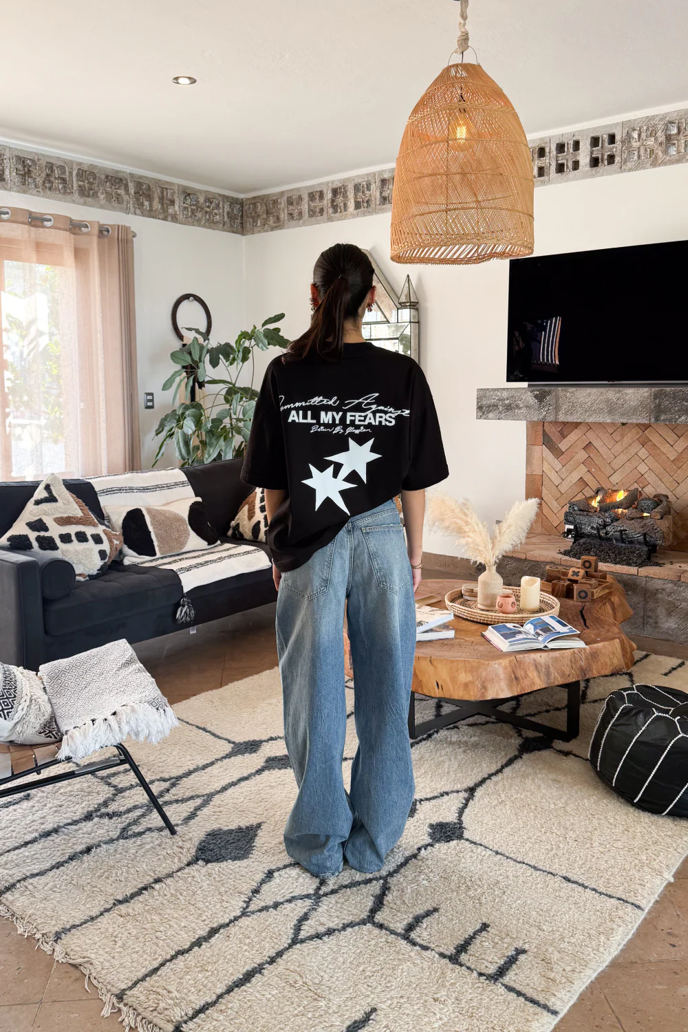 All My Fears Tee Black - Image 2