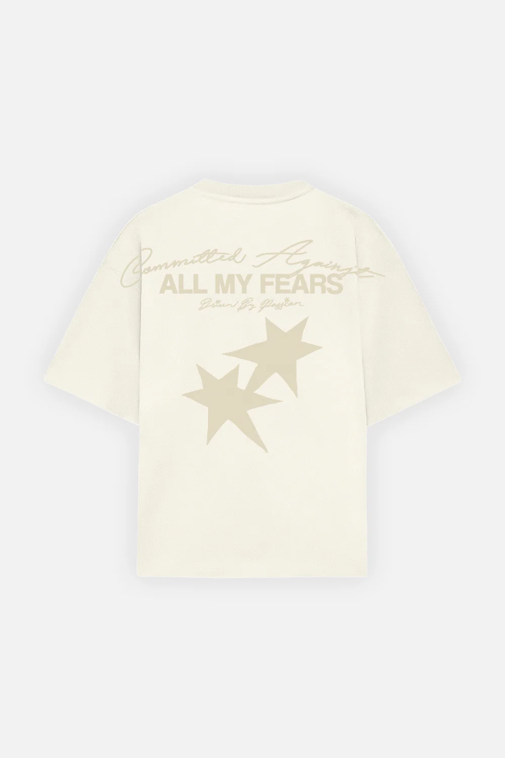 All My Fears Tee Ivory