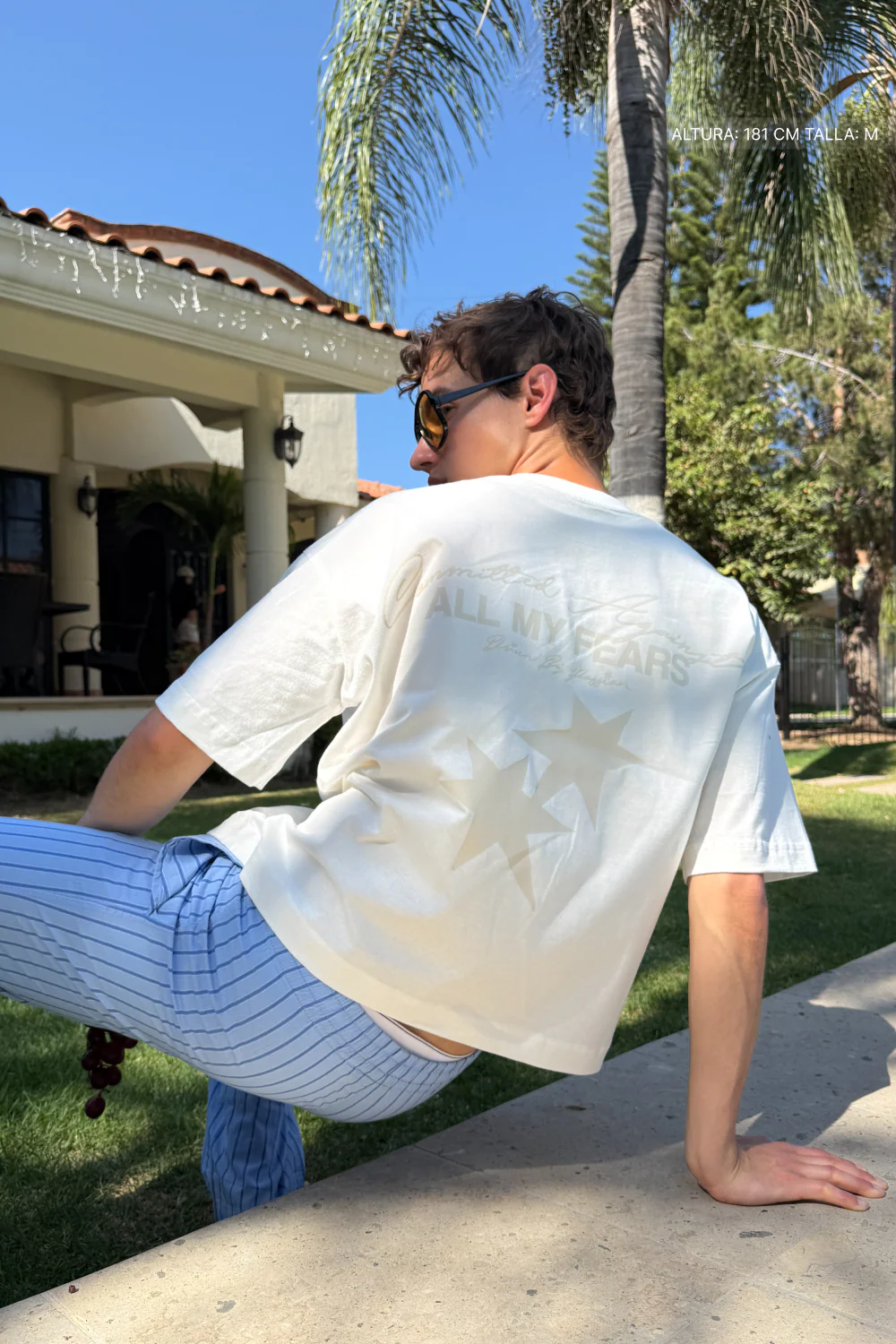 All My Fears Tee Ivory - Image 2