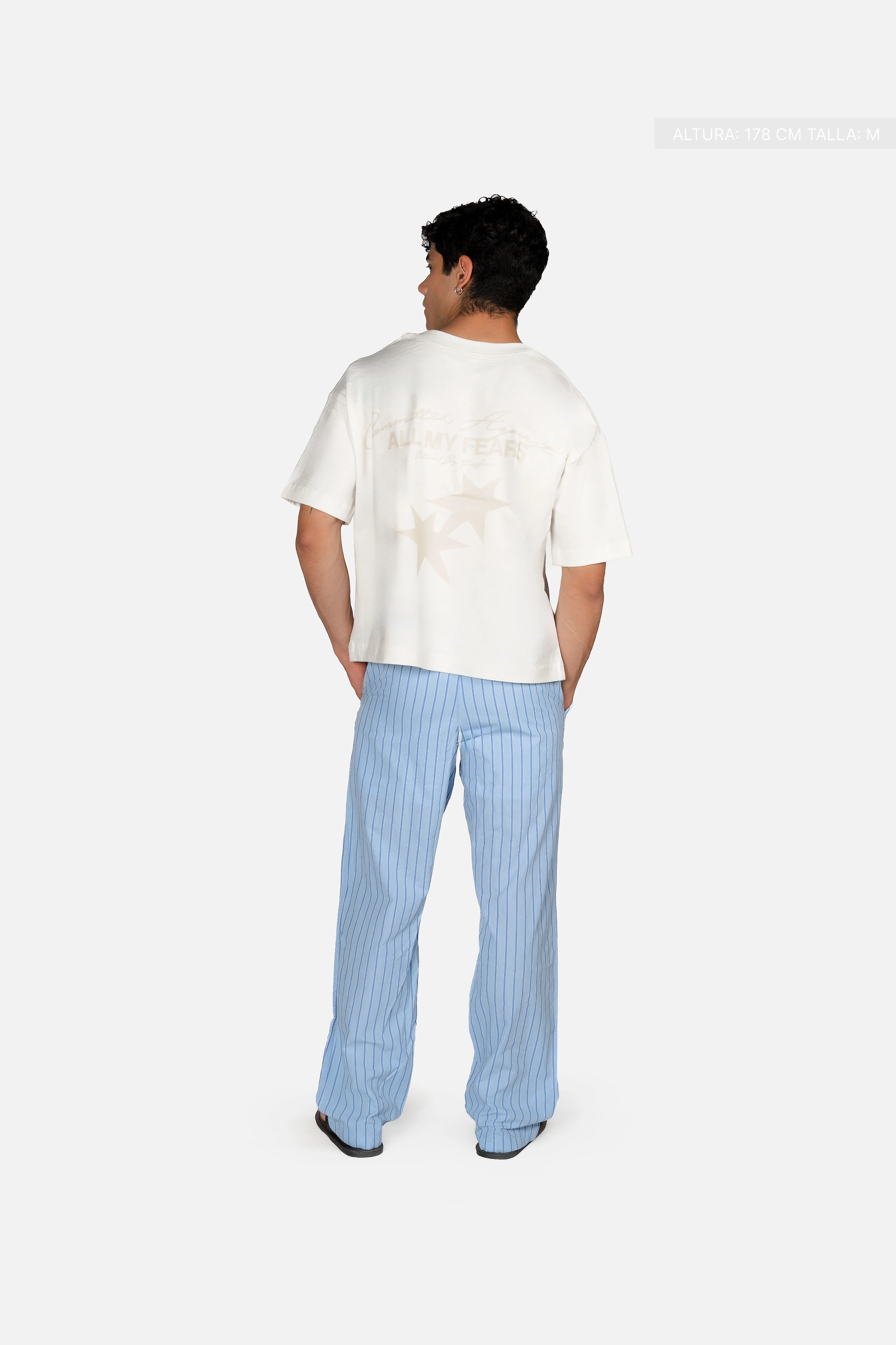 All My Fears Tee Ivory - Image 4