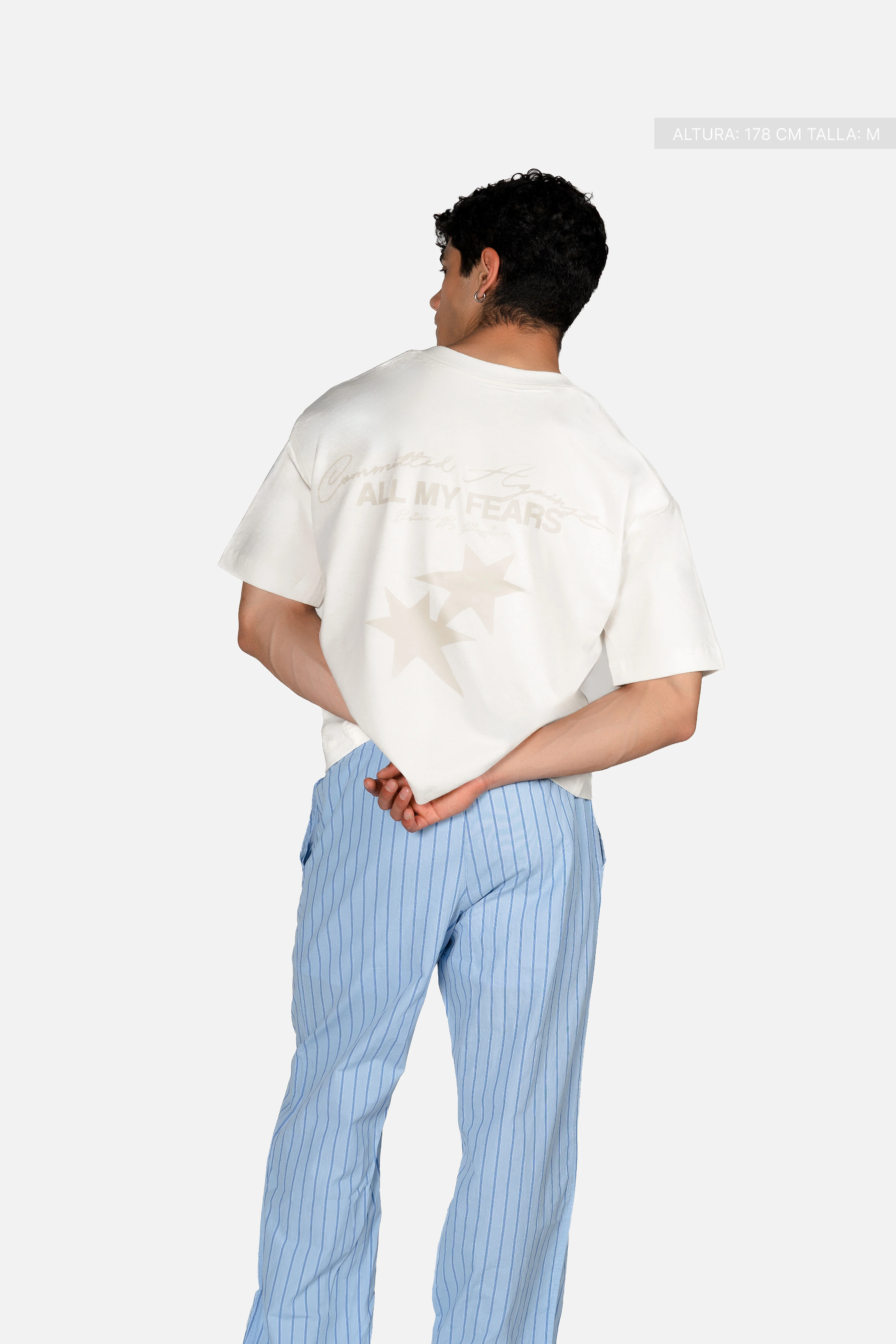 All My Fears Tee Ivory - Image 6