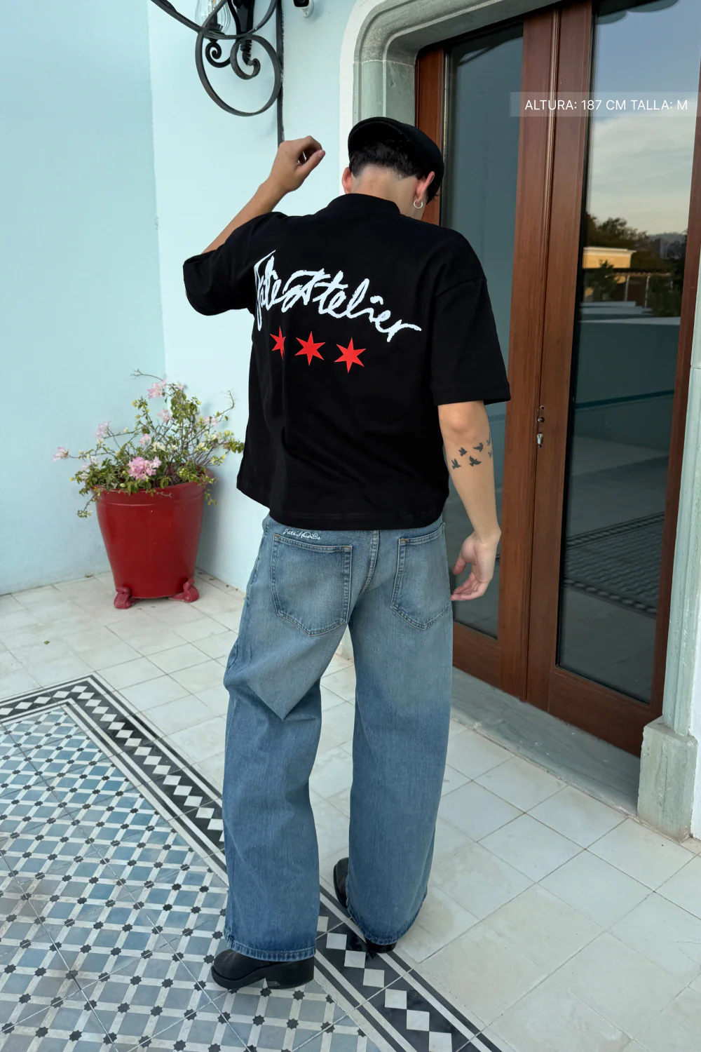 Atelier Sparks Tee Black - Image 2