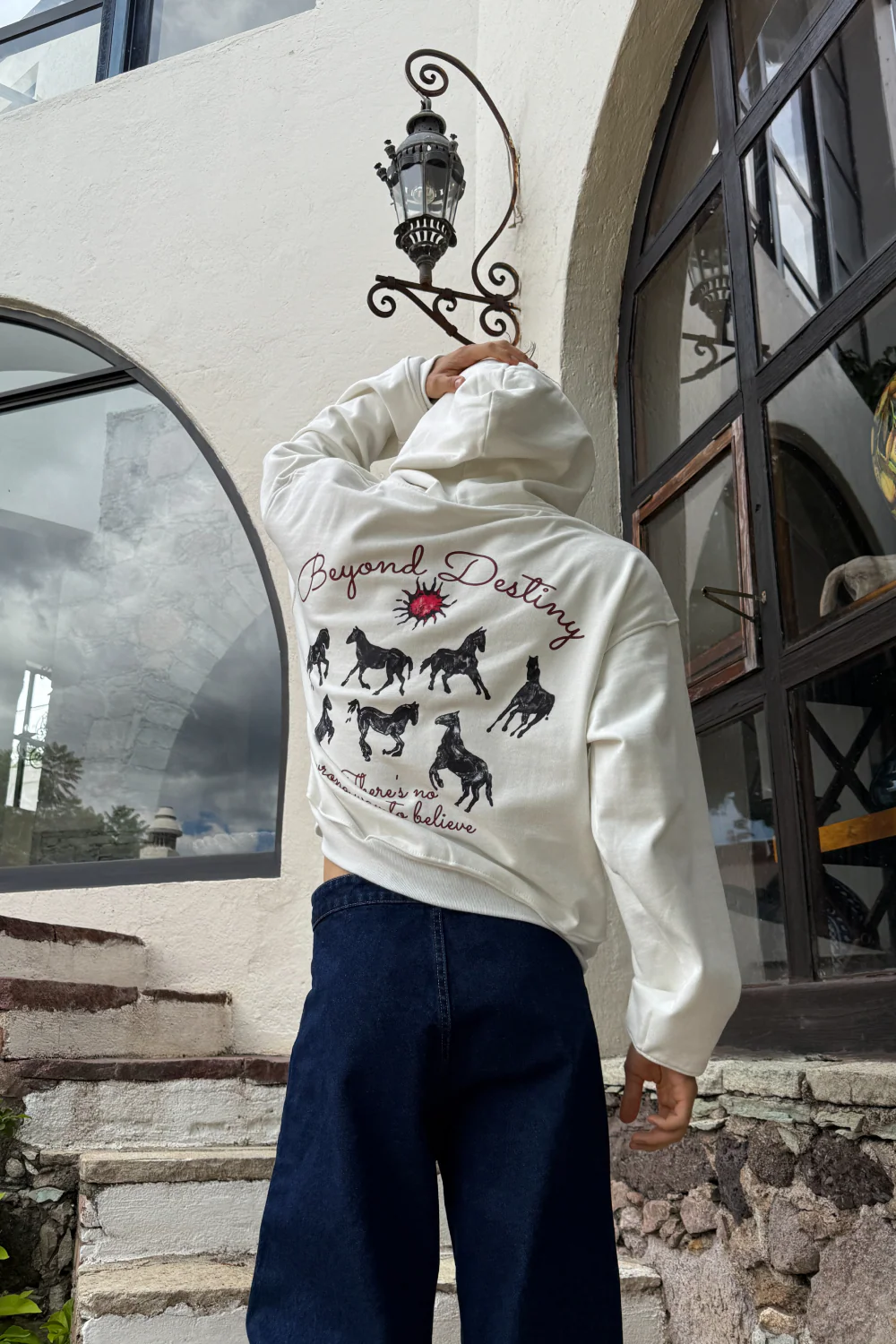 Beyond Destiny Hoodie Ivory - Image 2