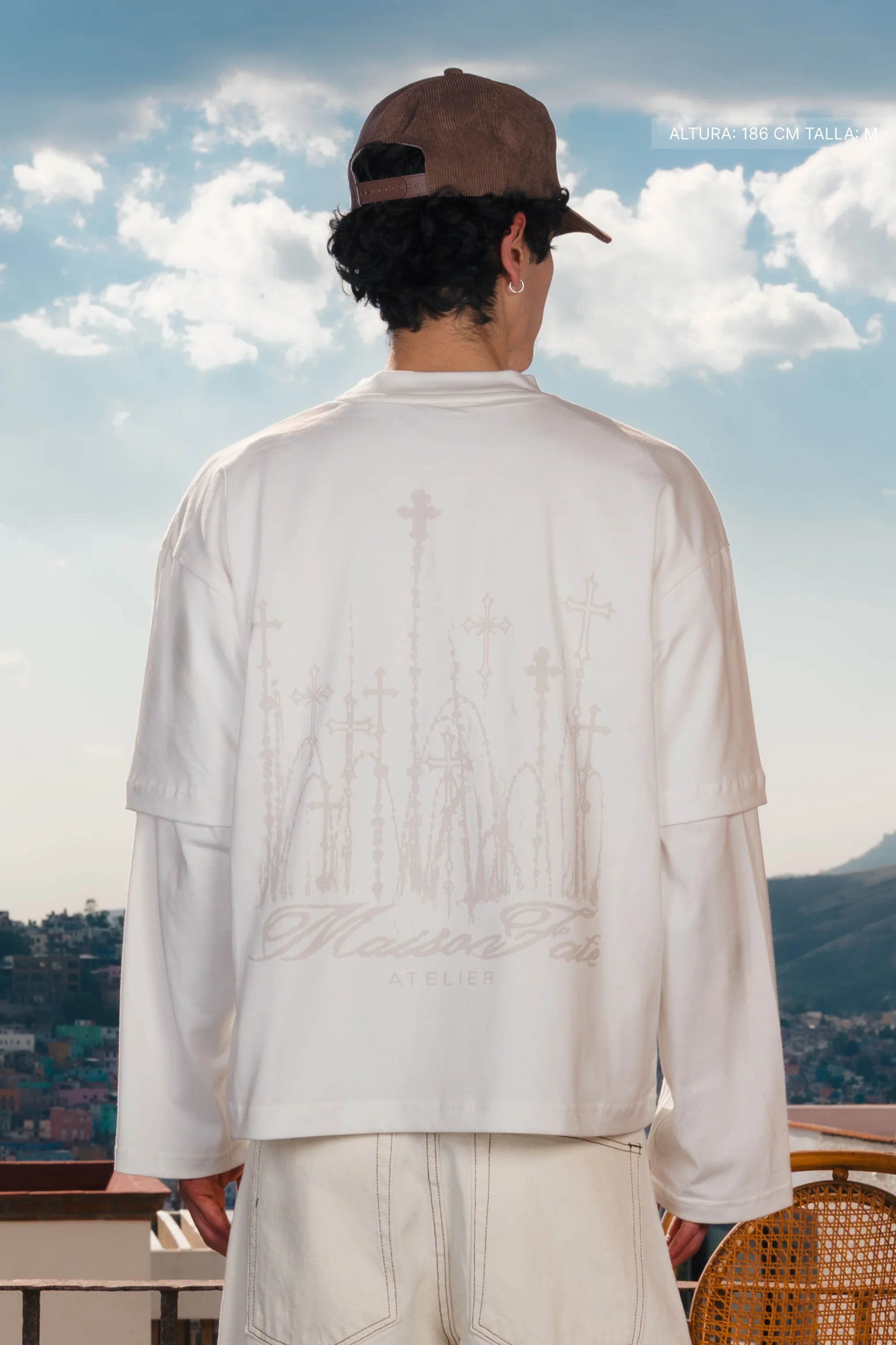 Cathedral Tee Ivory - Image 10