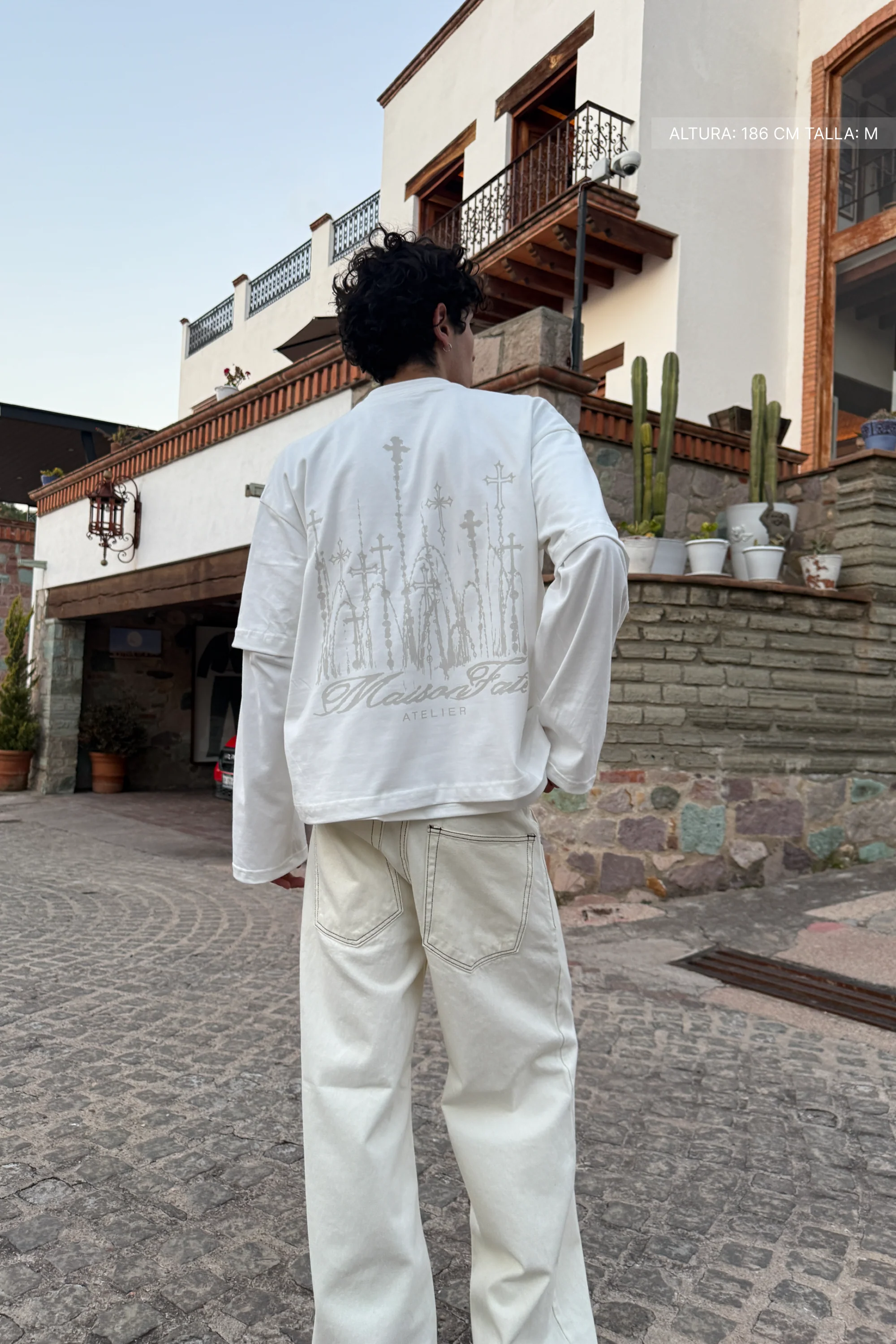 Cathedral Tee Ivory - Image 2