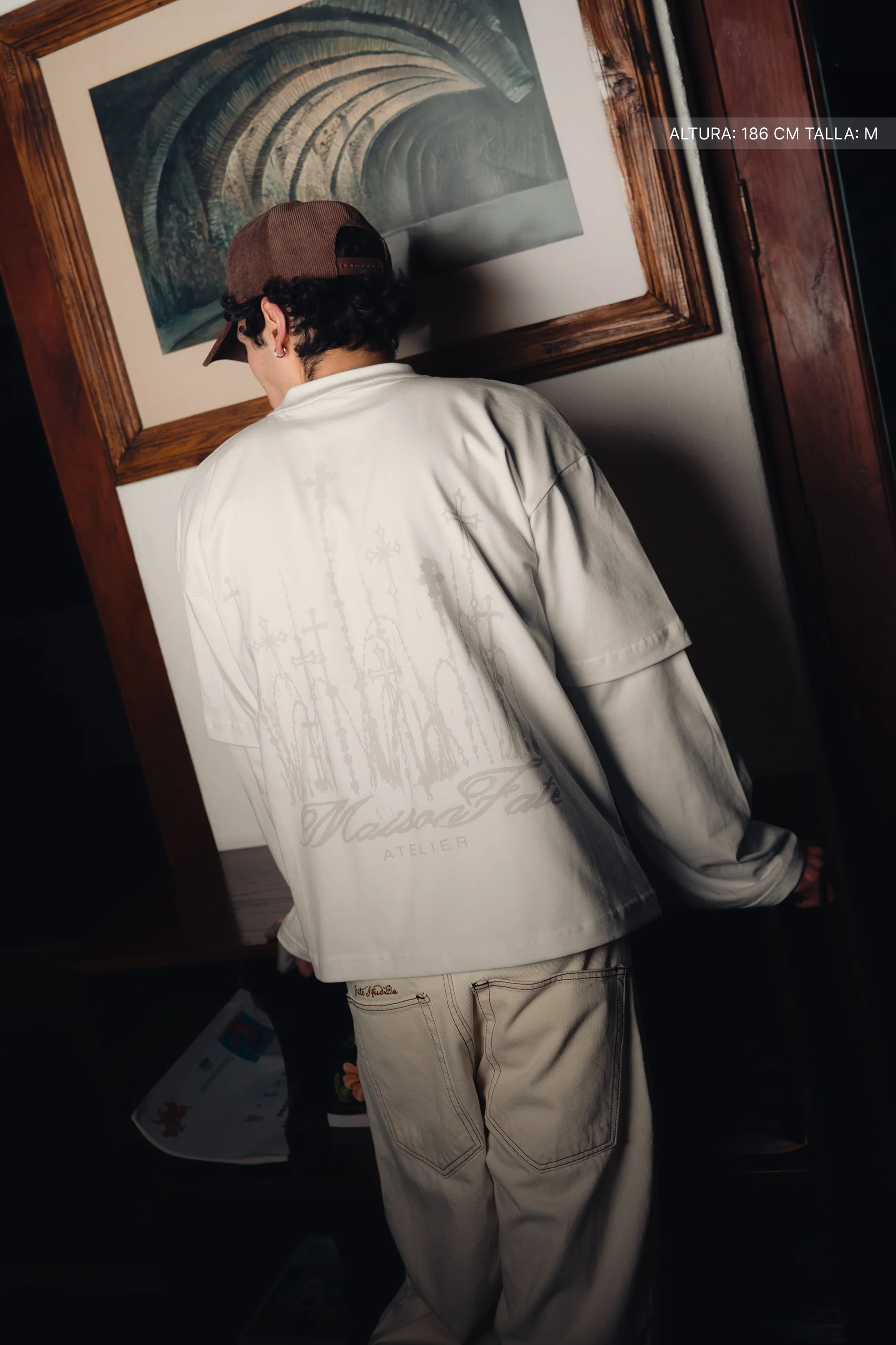 Cathedral Tee Ivory - Image 4
