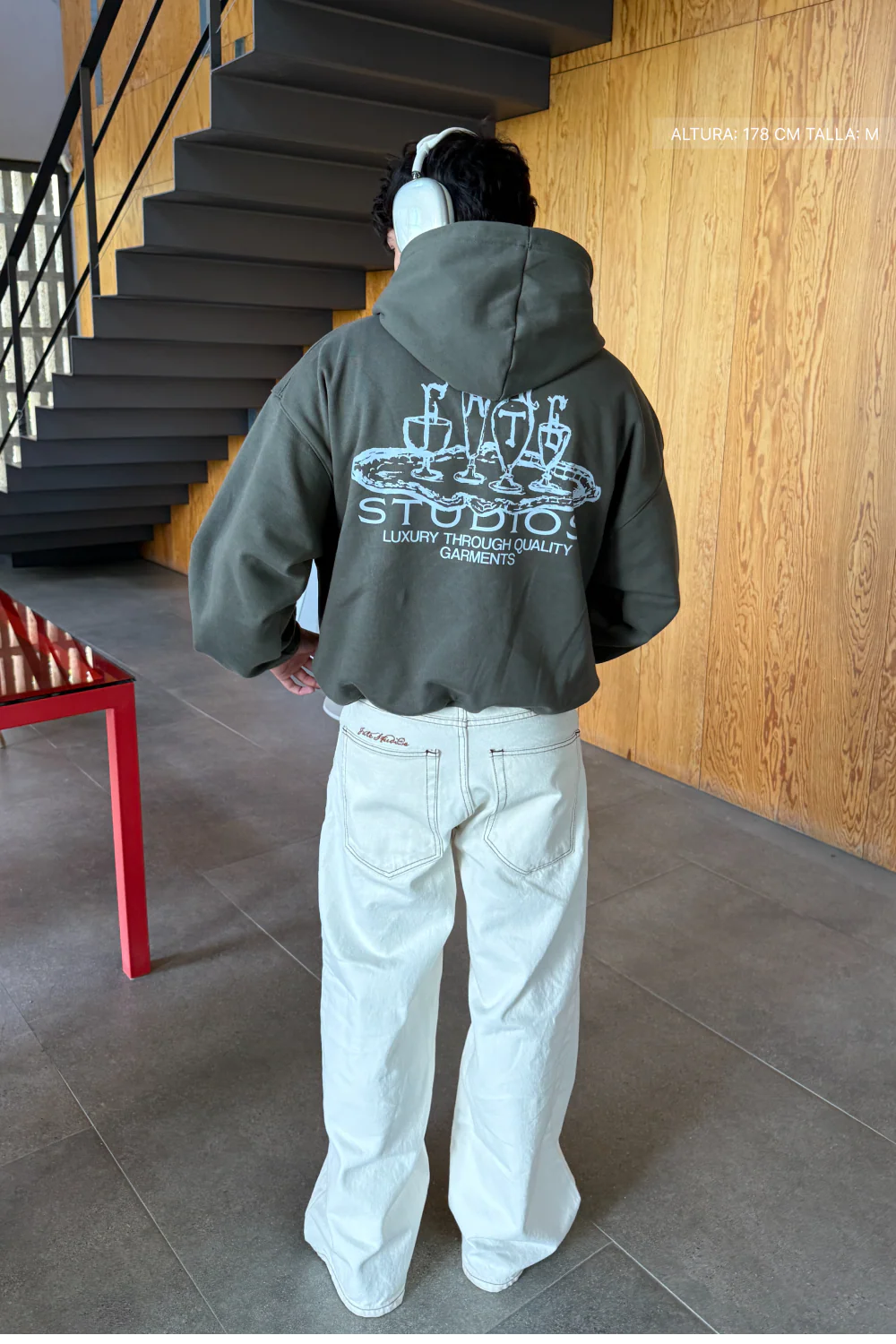 Chalice Hoodie Green Forest - Image 2