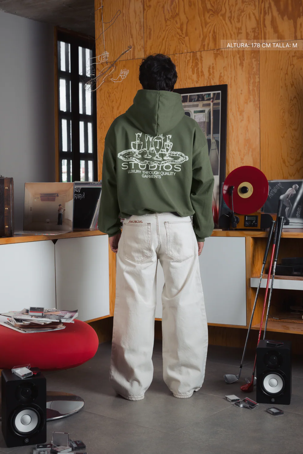Chalice Hoodie Green Forest - Image 5