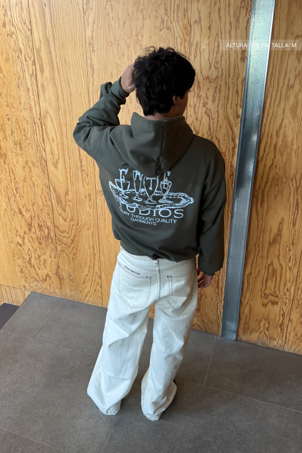 Chalice Hoodie Green Forest - Image 8