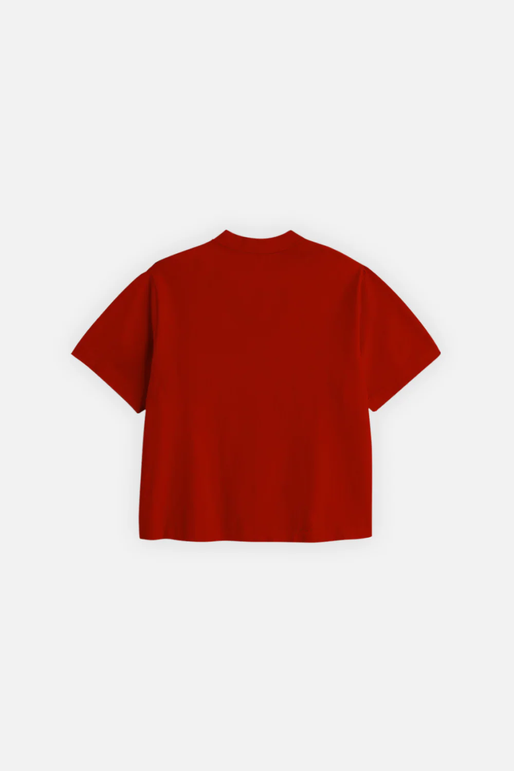 Cheetah Crop Tee Red - Image 3