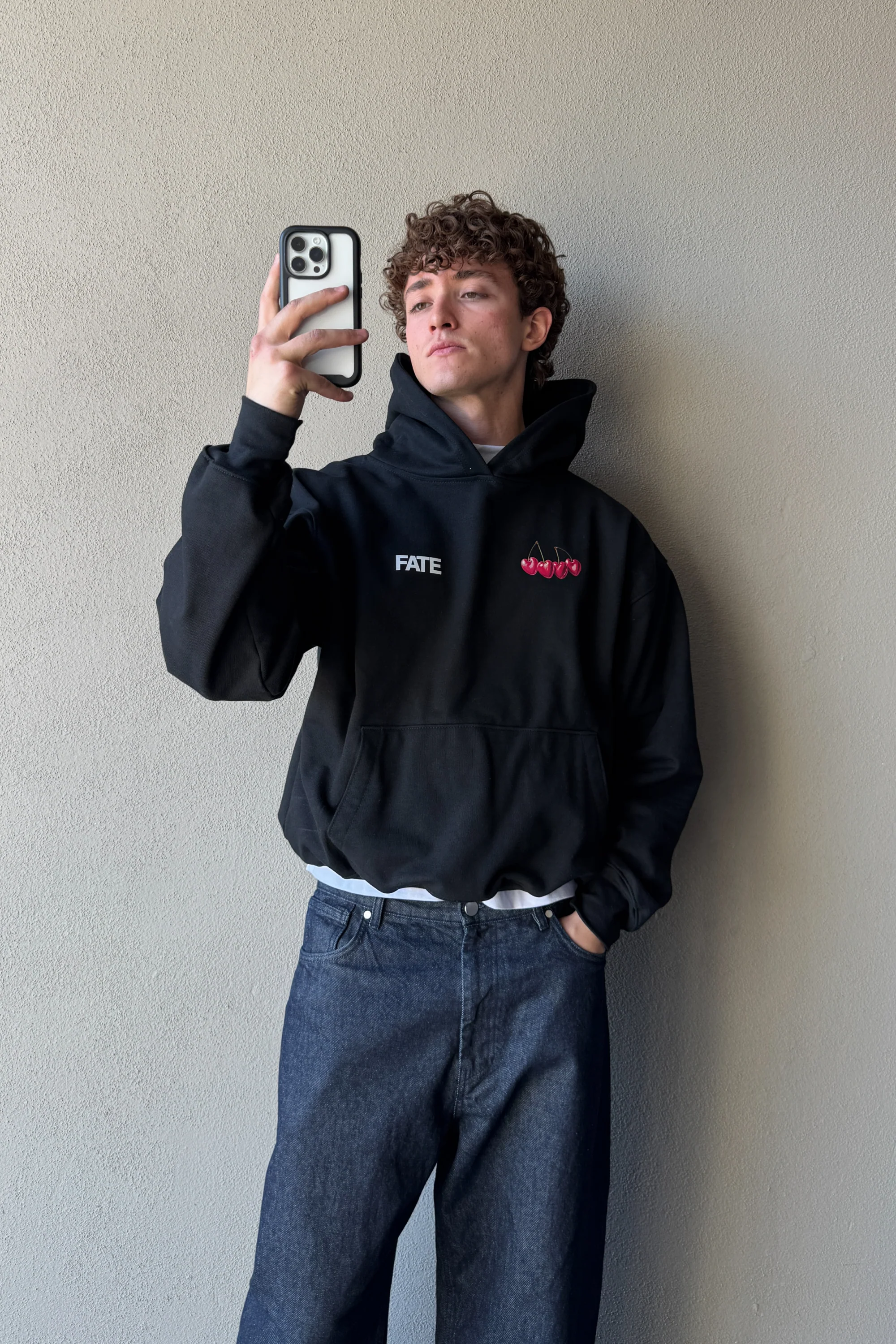Cherry Hoodie Vantablack - Image 4