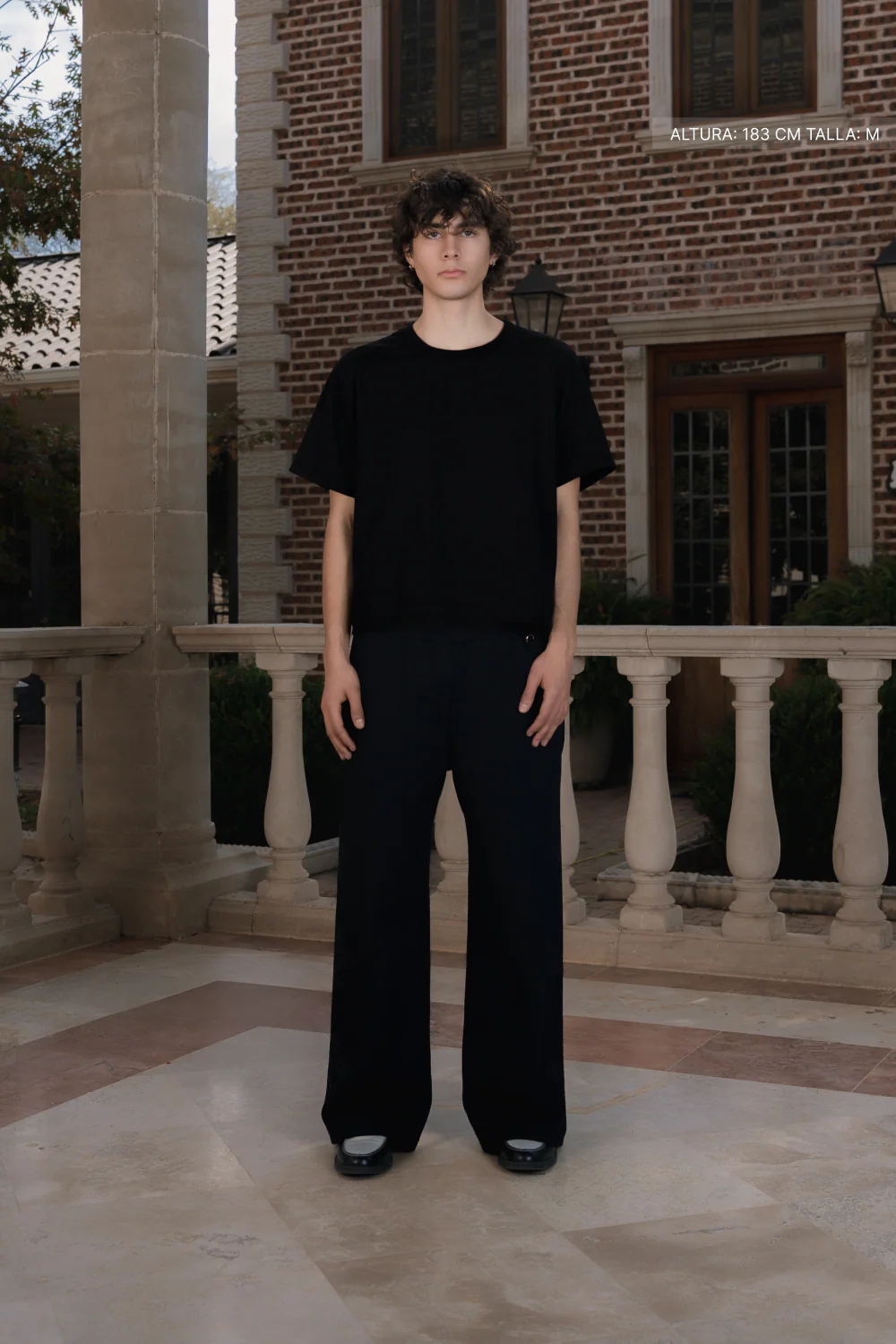 Cross Of Fate Black Wide Pants Vantablack - Image 4