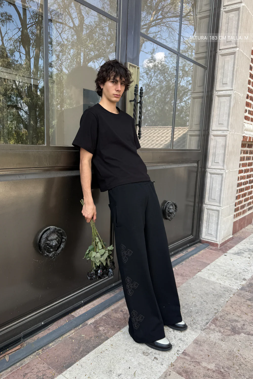 Cross Of Fate Black Wide Pants Vantablack - Image 7