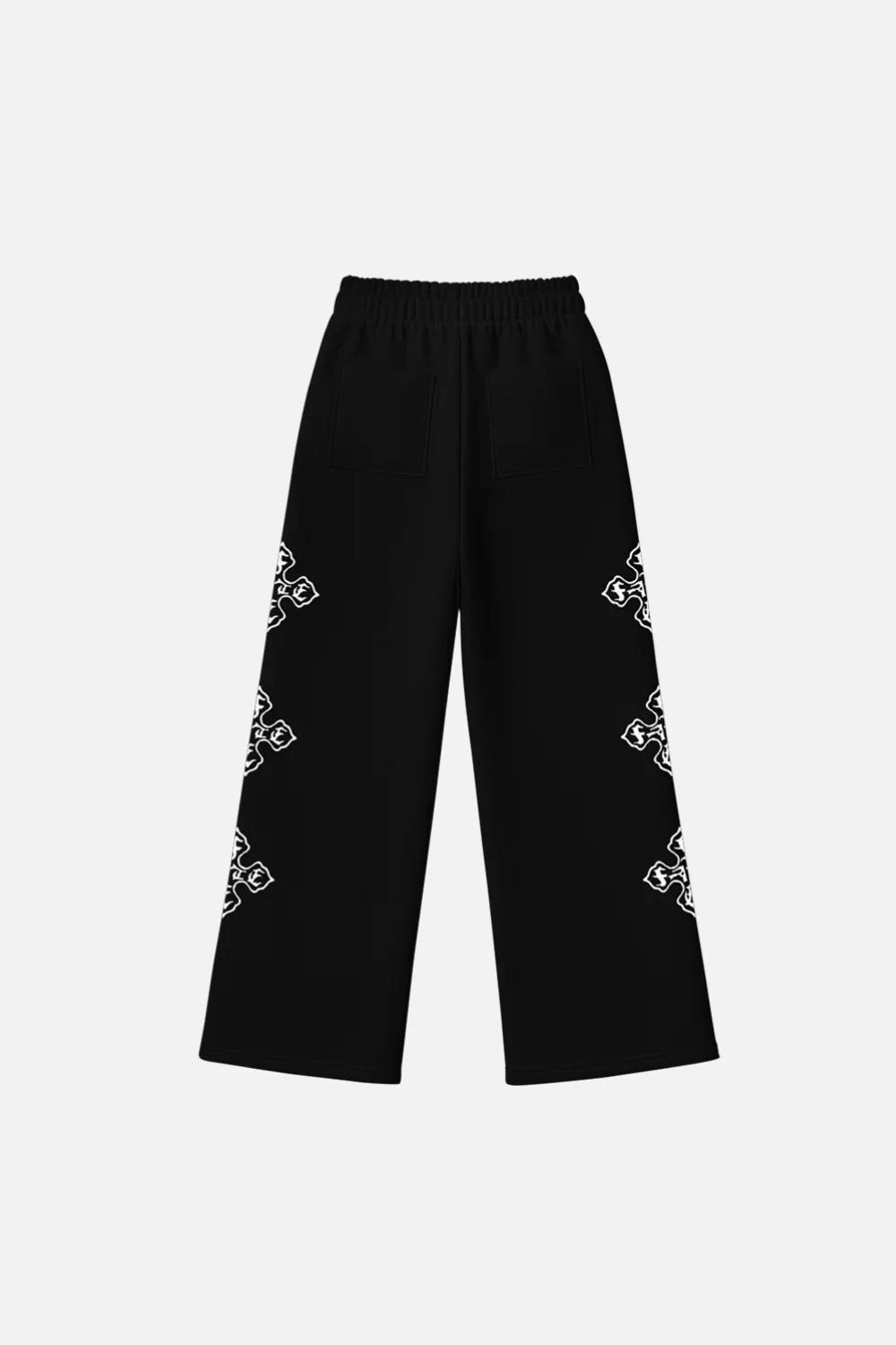 Cross Of Fate Wide Pants Vantablack - Image 3