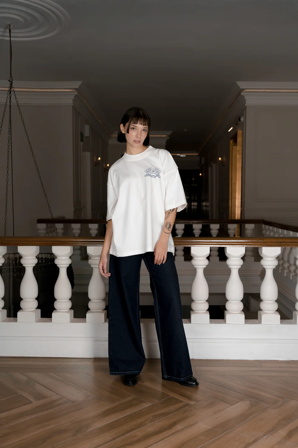 Crown Tee Ivory - Image 4