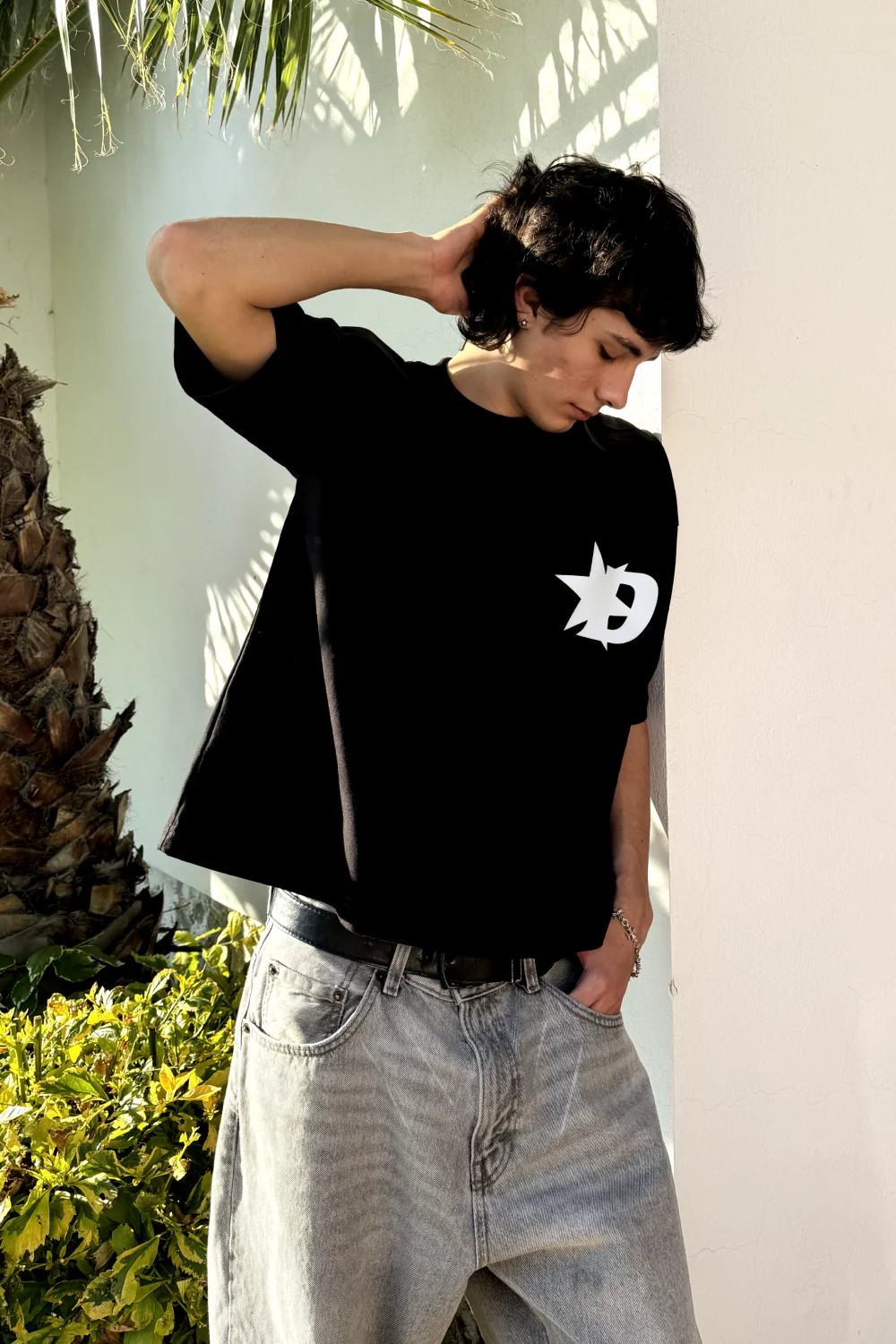 D Signature Tee Black - Image 2