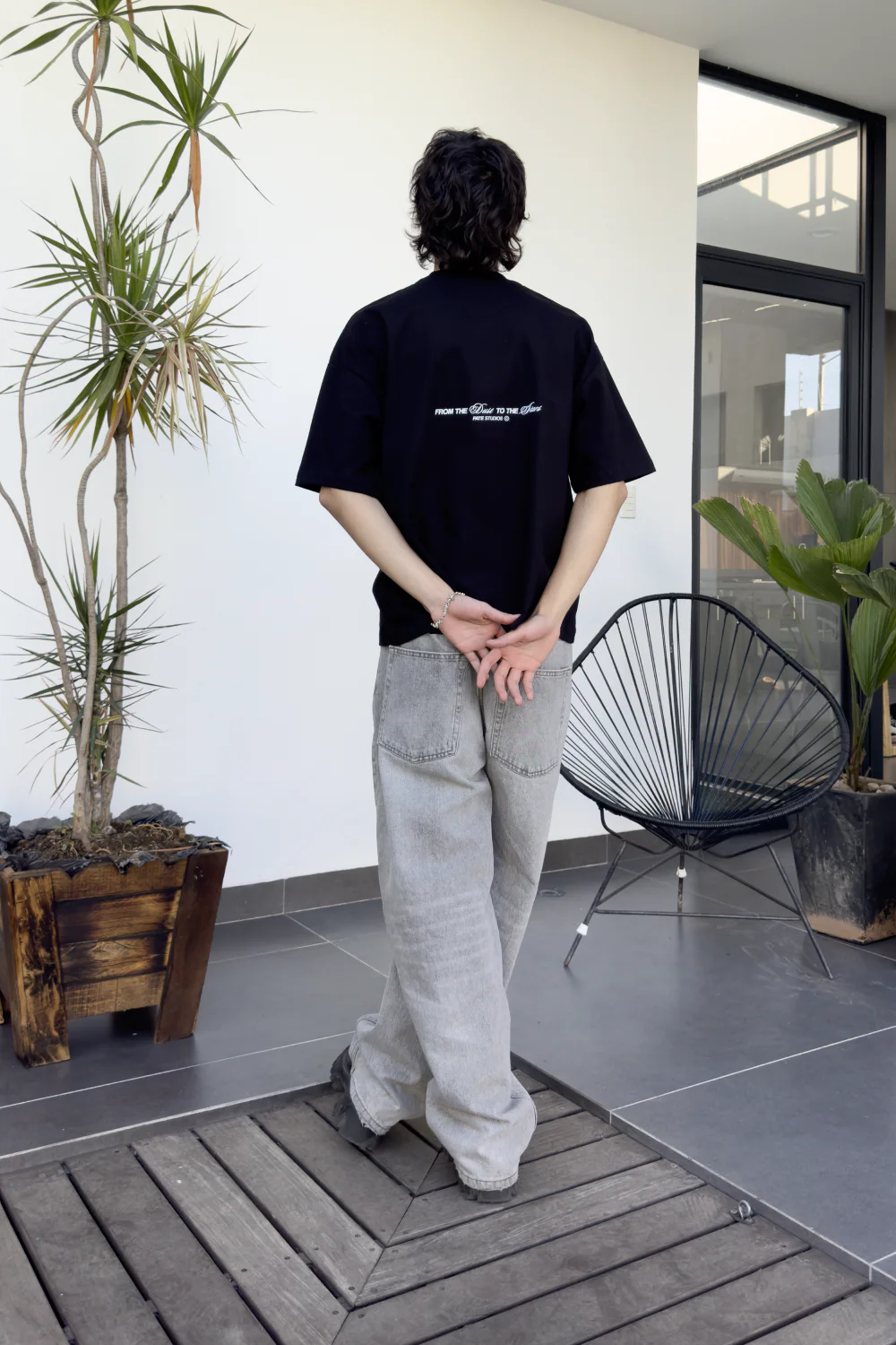 D Signature Tee Black - Image 4