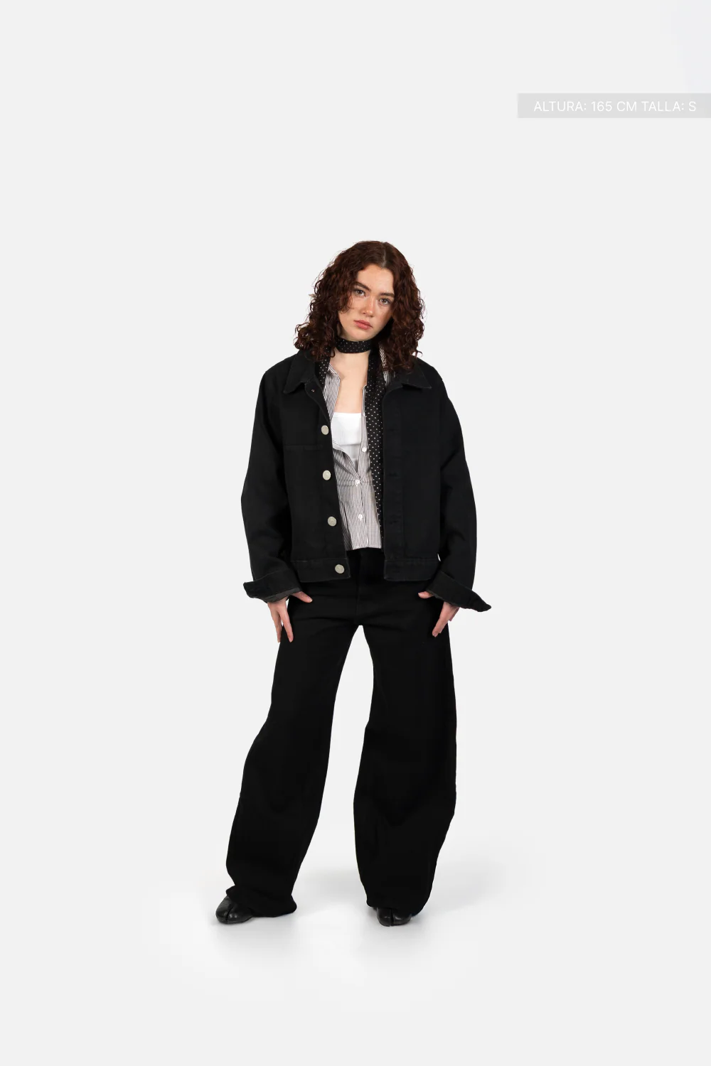 Denim Jacket Deep Black - Image 4
