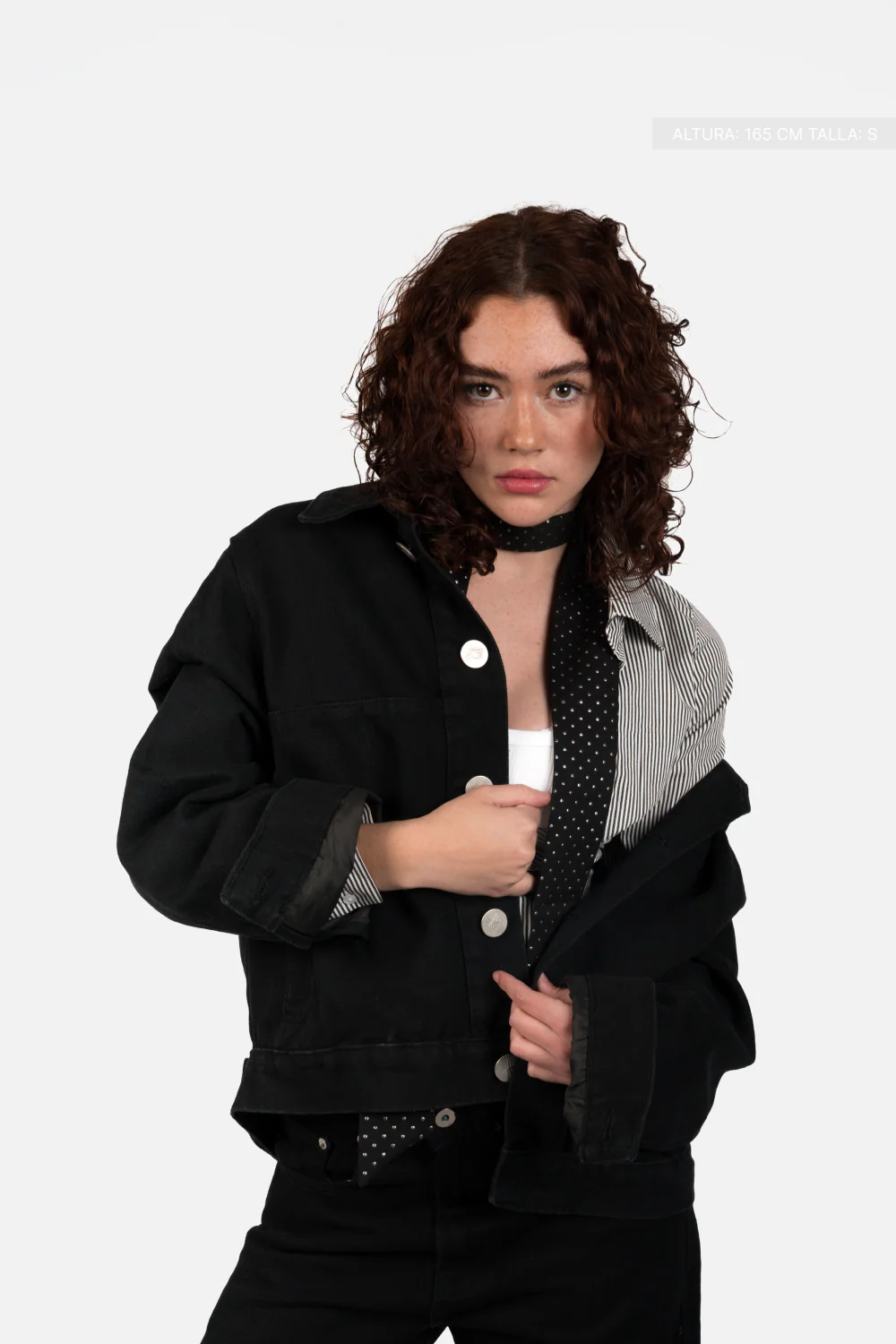 Denim Jacket Deep Black - Image 6