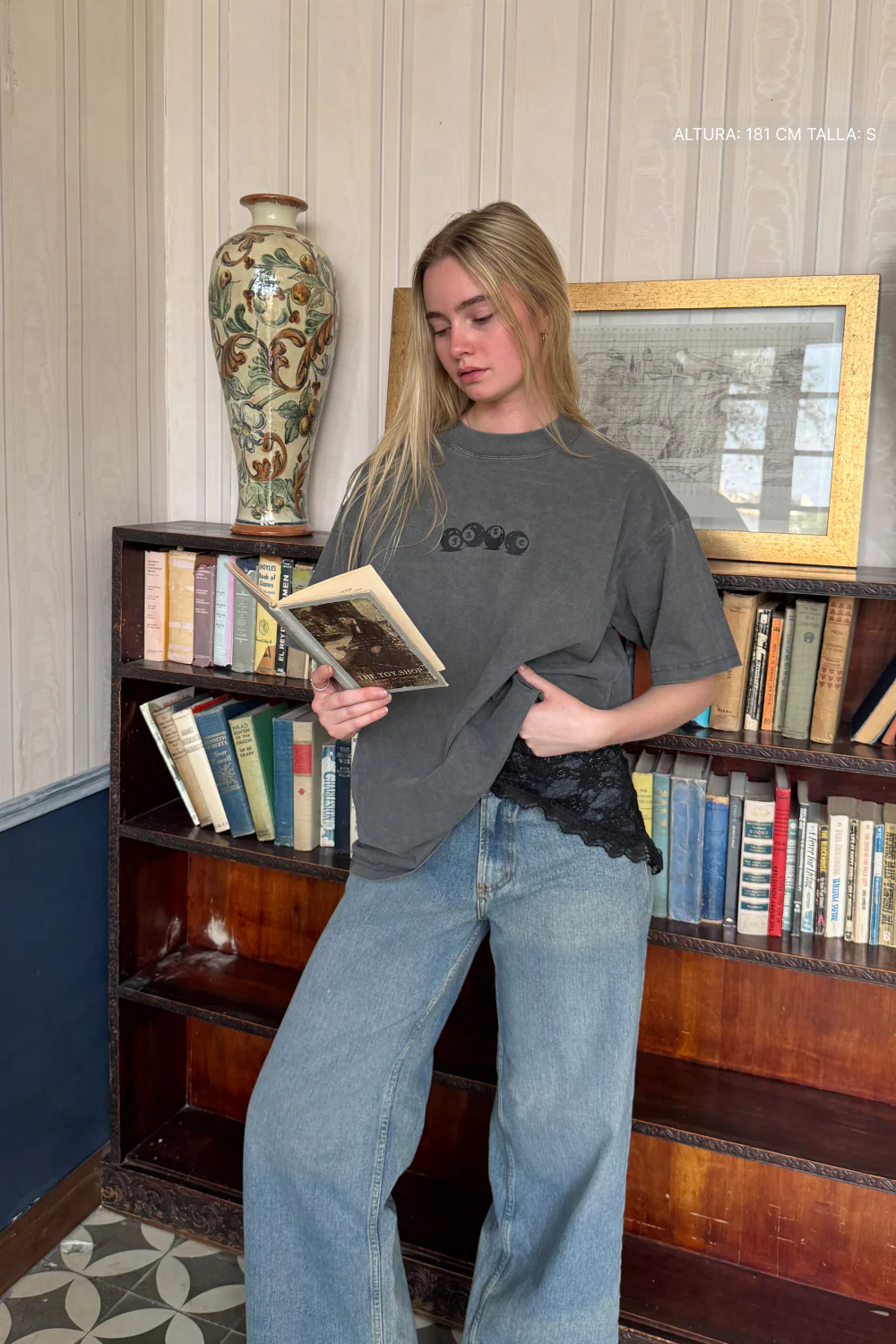 Chillhood Dreams Tee Washed Grey - Image 2