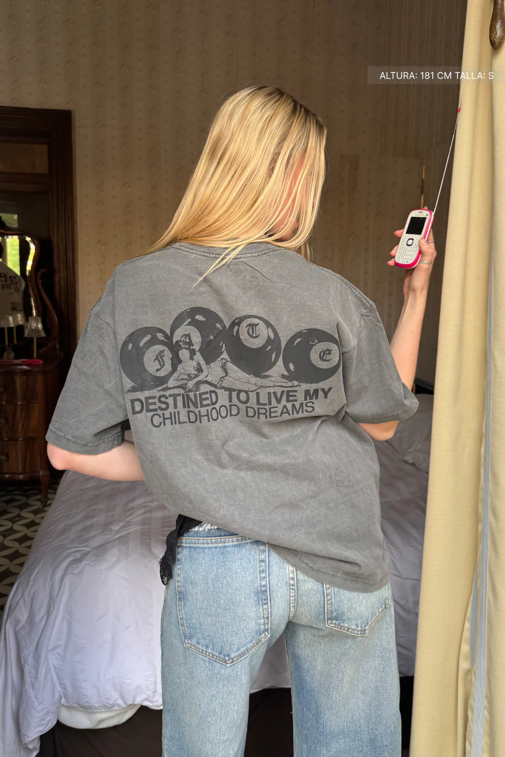 Chillhood Dreams Tee Washed Grey - Image 4