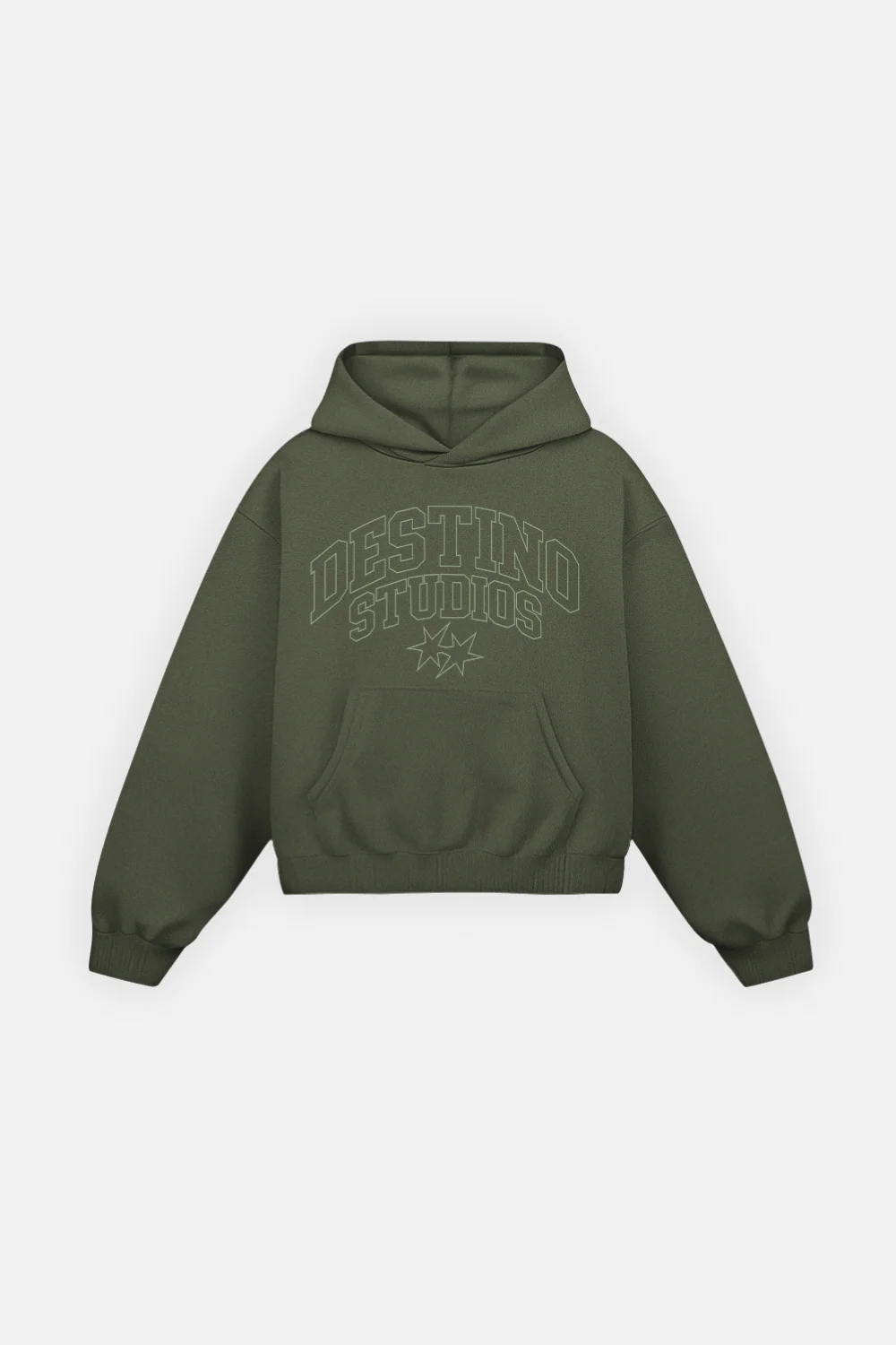 Destino Studios Hoodie Green Forest