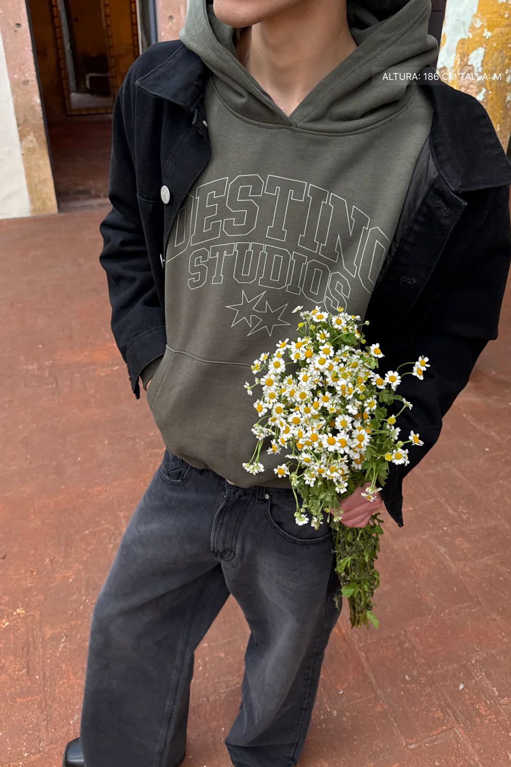 Destino Studios Hoodie Green Forest - Image 2