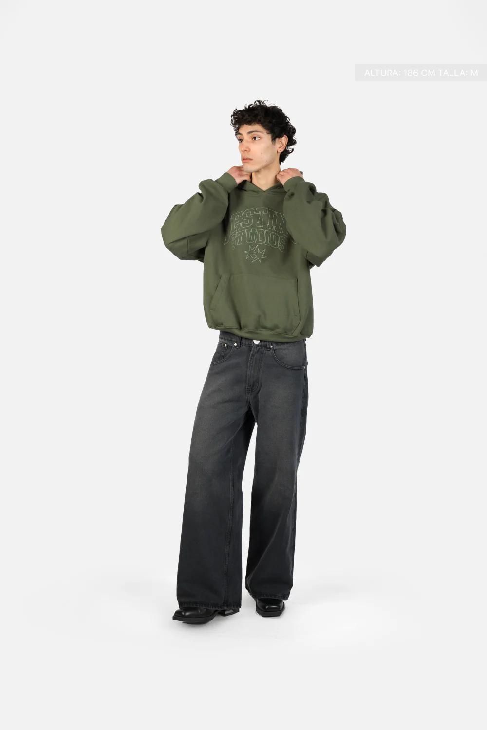 Destino Studios Hoodie Green Forest - Image 6