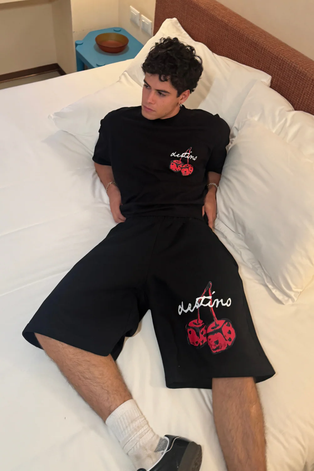 Dice Cherry Baggy Shorts Vantablack - Image 2