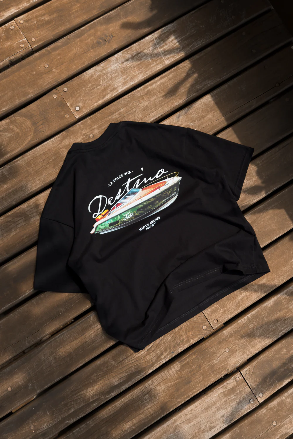 Dolce Vita Tee Black - Image 4