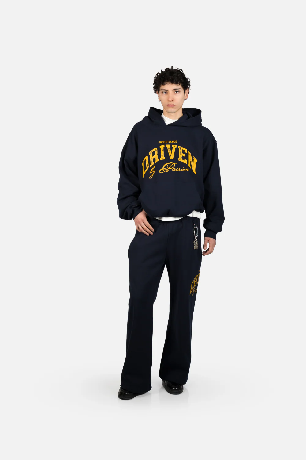 Driven By Passion Hoodie Midnight Blue - Image 4