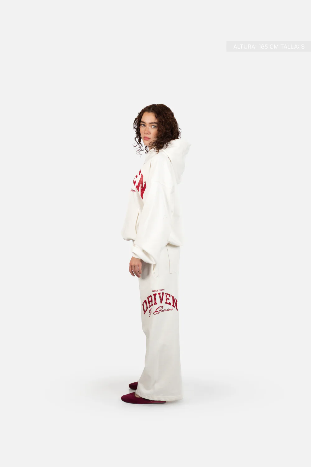 Driven By Passion Wide Pants Ivory - Image 4