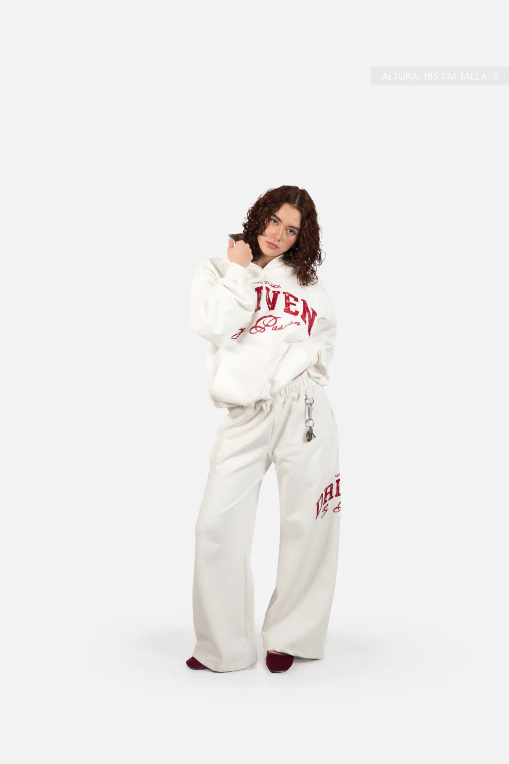 Driven By Passion Wide Pants Ivory - Image 5