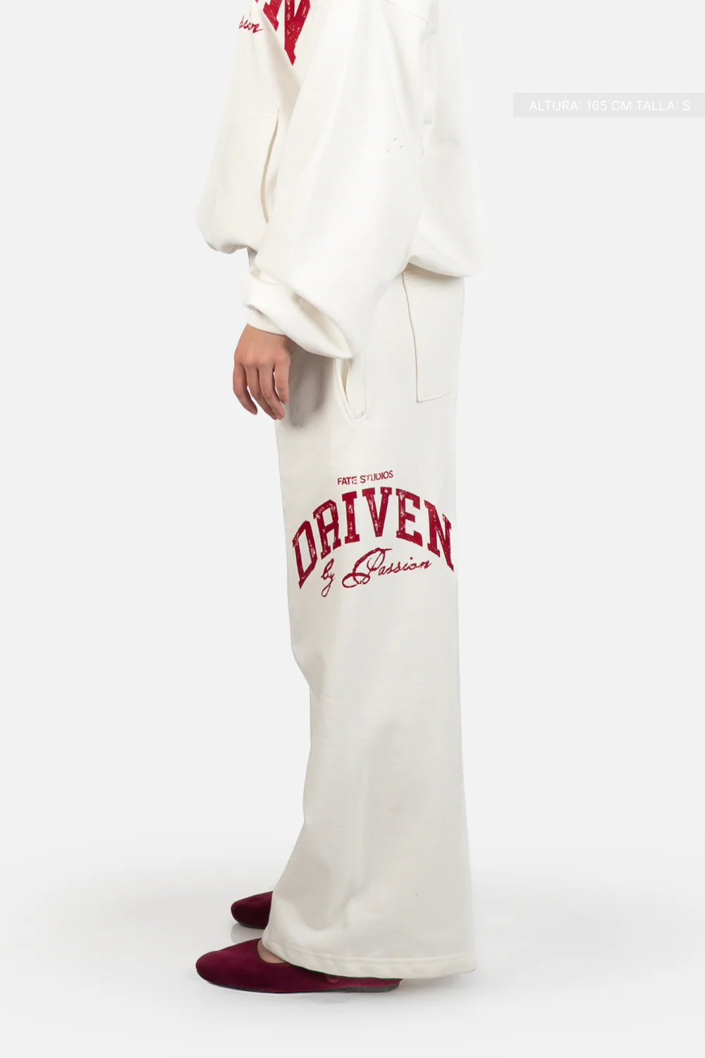 Driven By Passion Wide Pants Ivory - Image 6