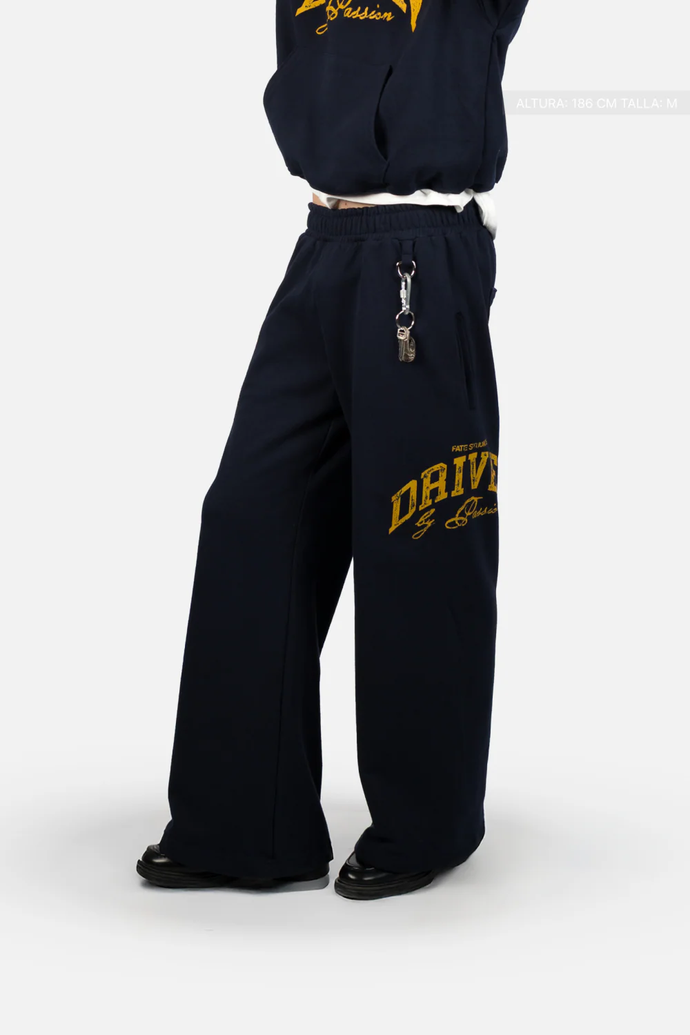 Driven By Passion Wide Pants Midnight Blue - Image 6