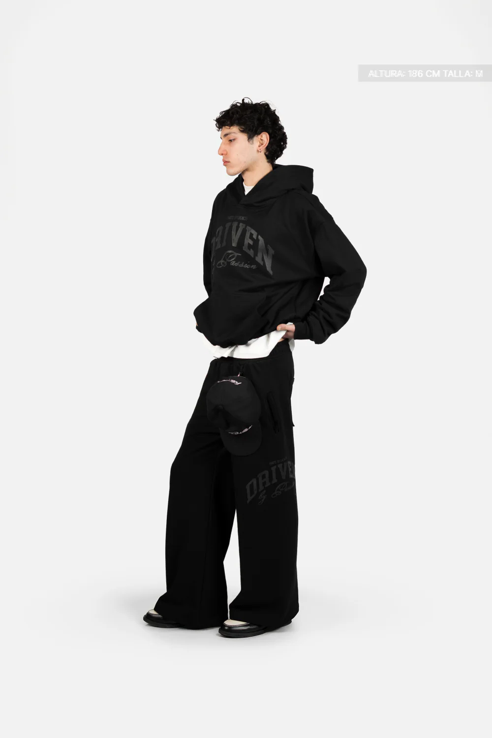 Driven By Passion Wide Pants Vantablack - Image 4