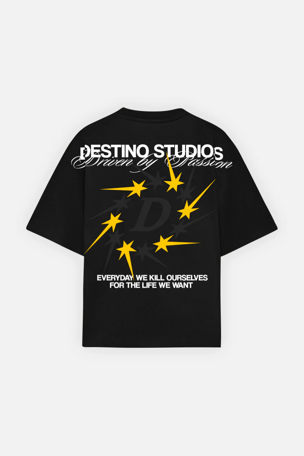 Everyday We Tee Black