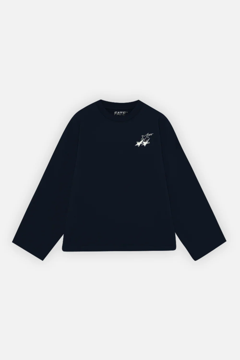F Stars Longsleeve Navy Blue - Image 3