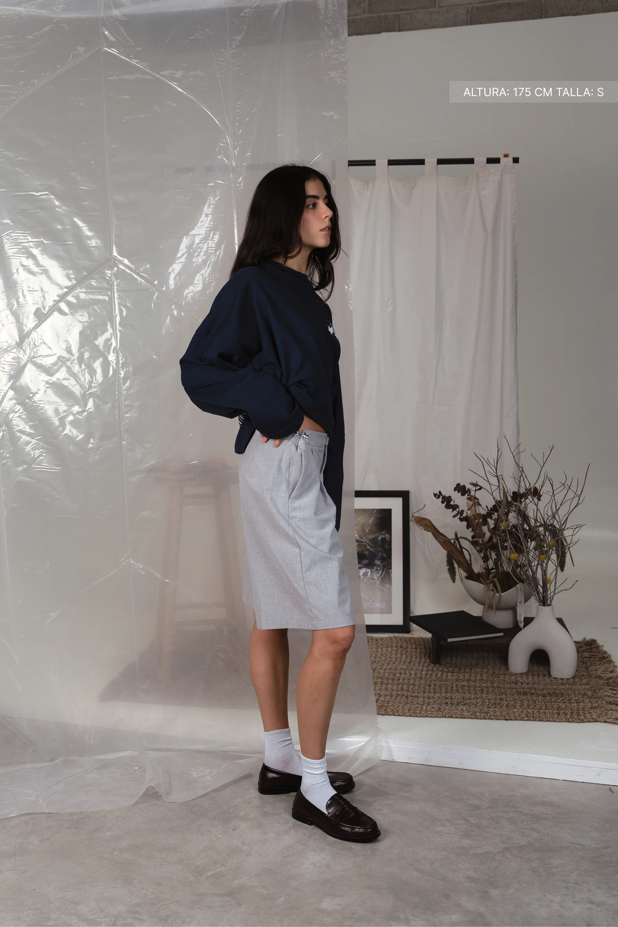 F Stars Longsleeve Navy Blue - Image 6