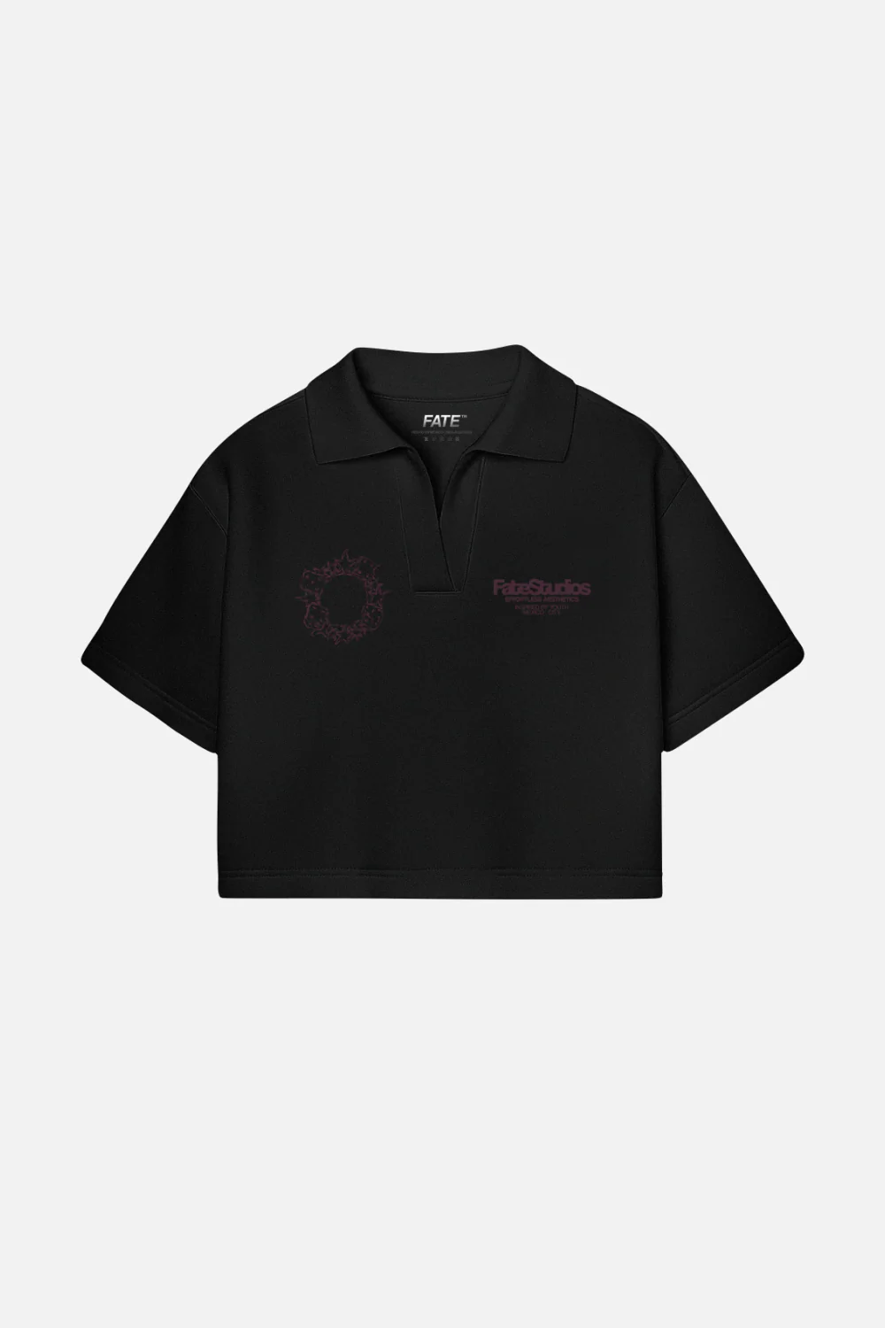 Fate Studios Dice And Sparks Polo Black - Image 3