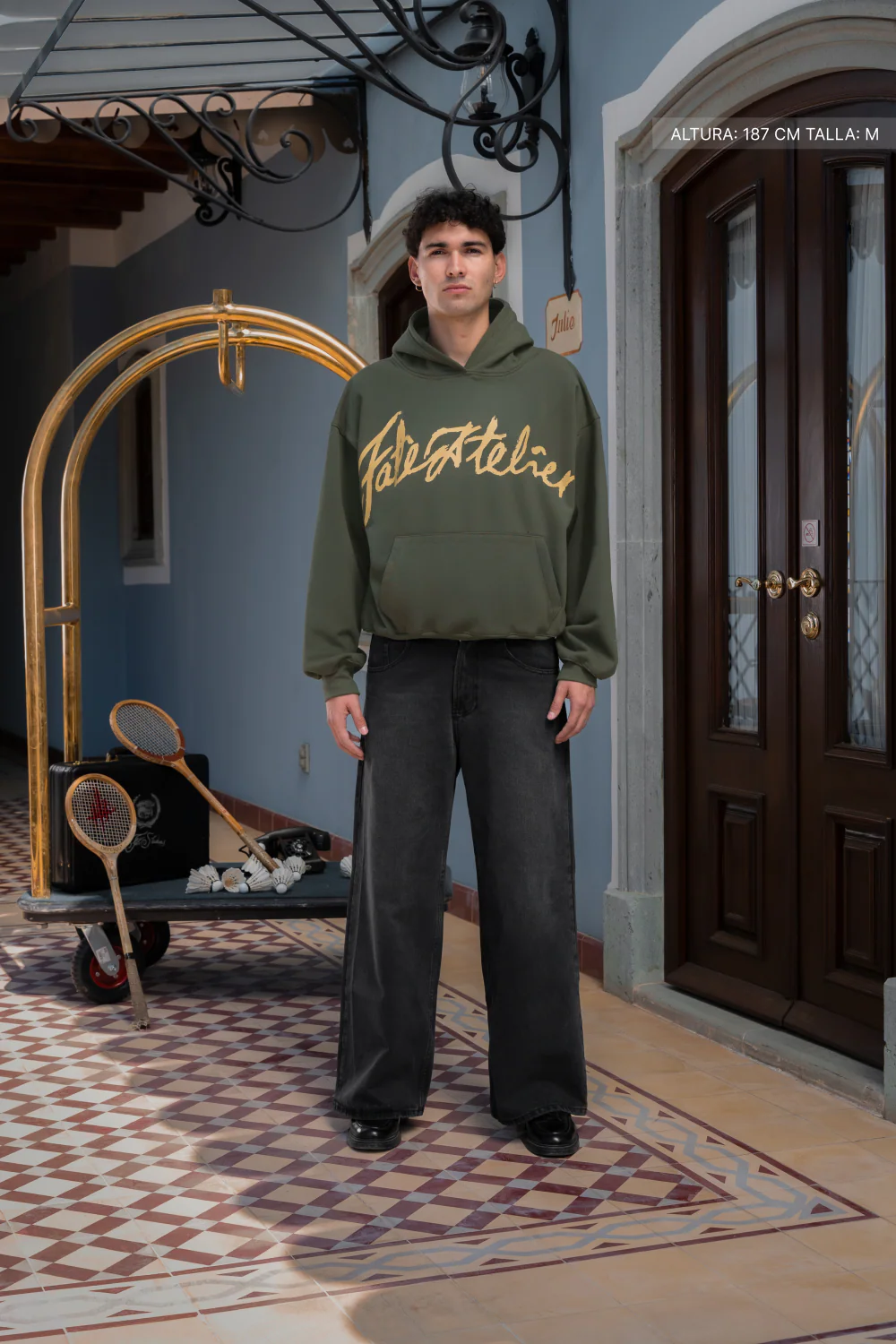 Fate Atelier Hoodie Green Forest - Image 4