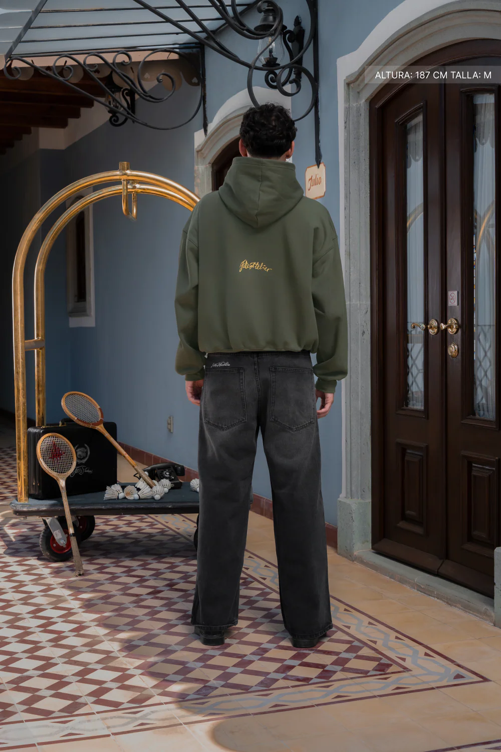 Fate Atelier Hoodie Green Forest - Image 5