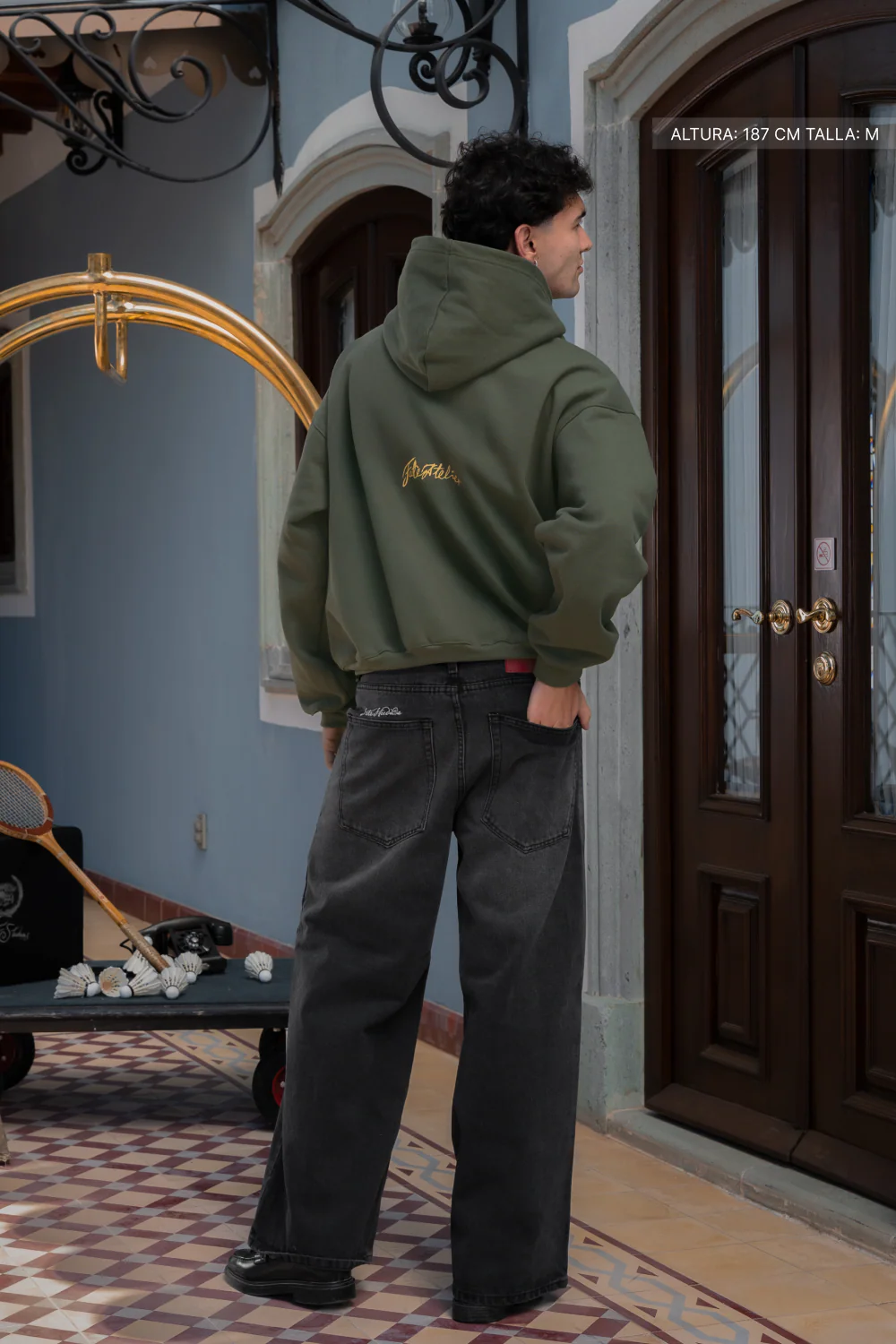 Fate Atelier Hoodie Green Forest - Image 8
