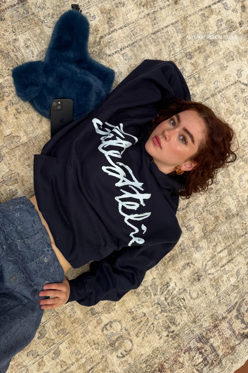Fate Atelier Hoodie Midnight Blue - Image 2