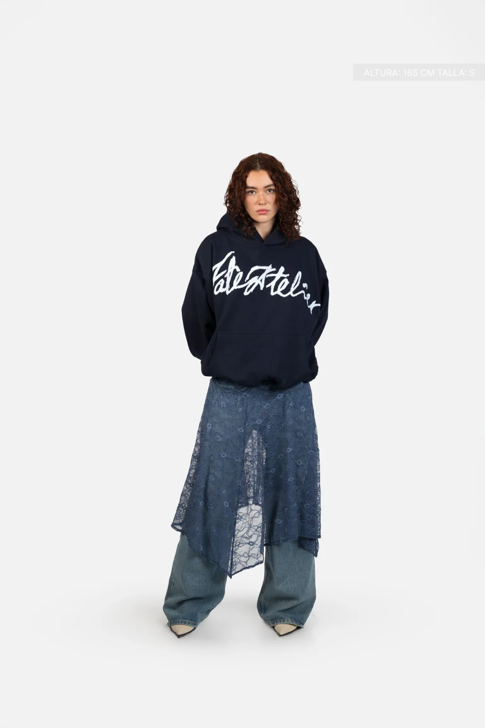 Fate Atelier Hoodie Midnight Blue - Image 4